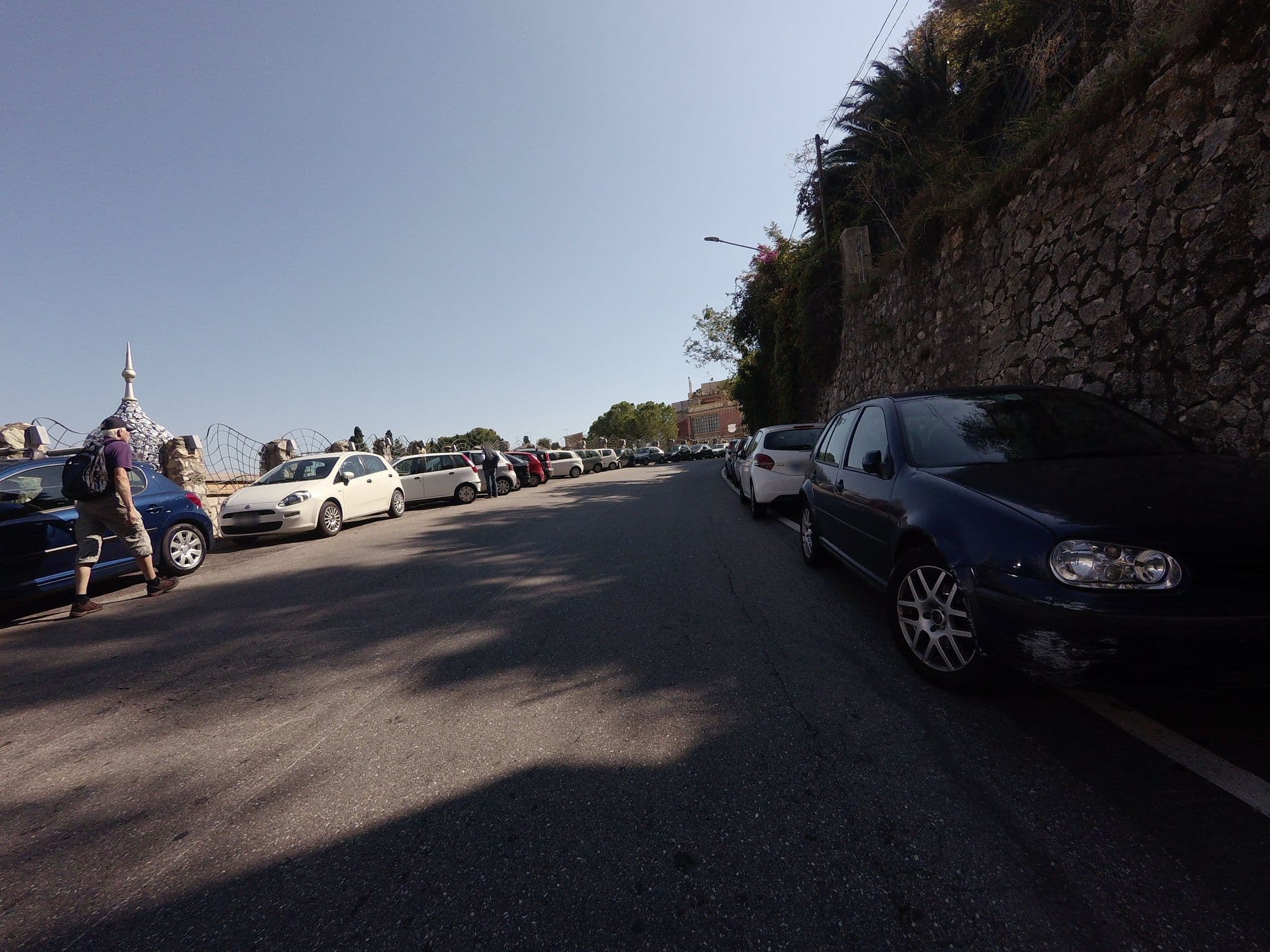 Street view near Grand Hotel Atlantis Bay, Taormina