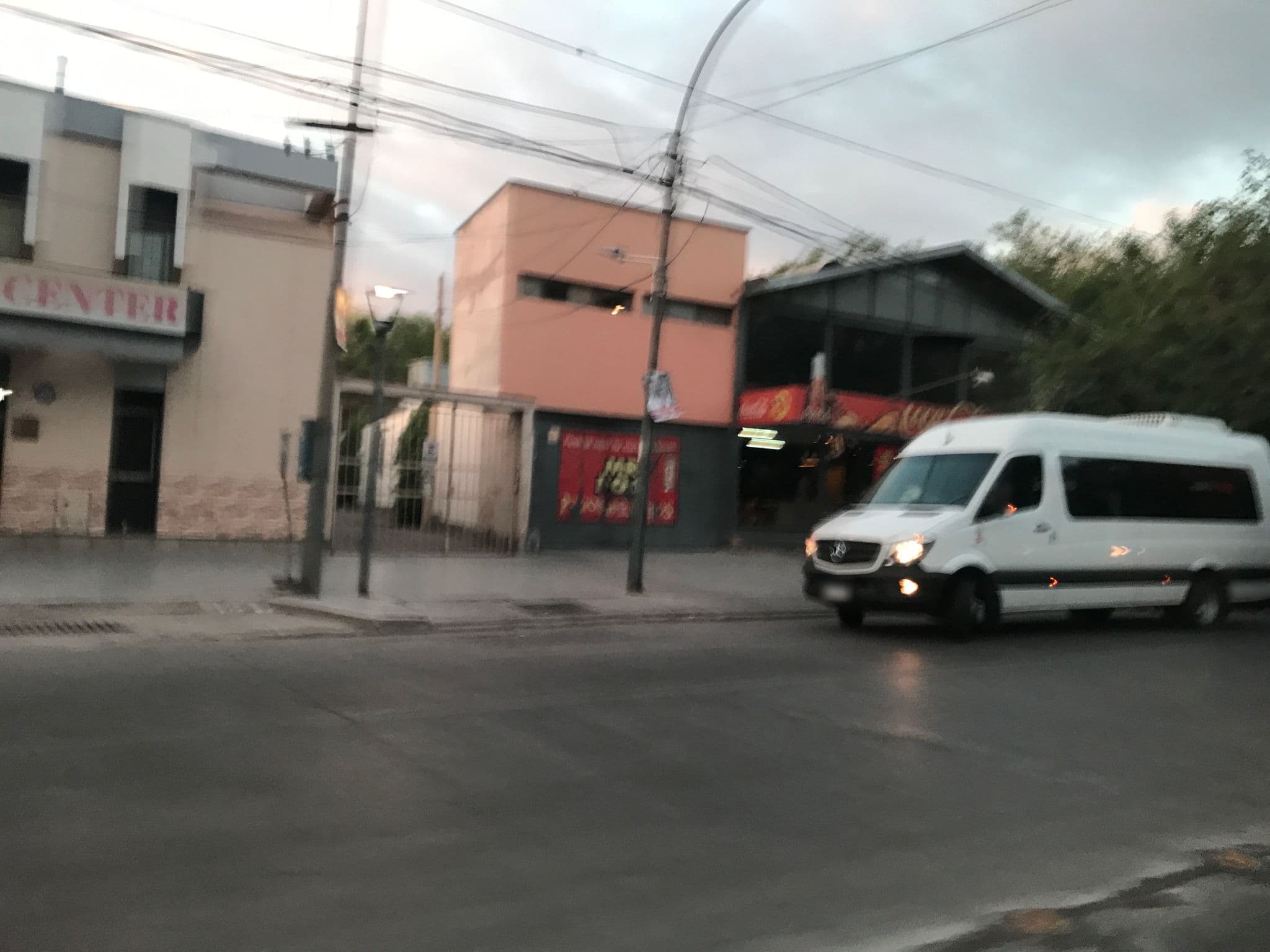 Street view near Hotel Central, Mendoza