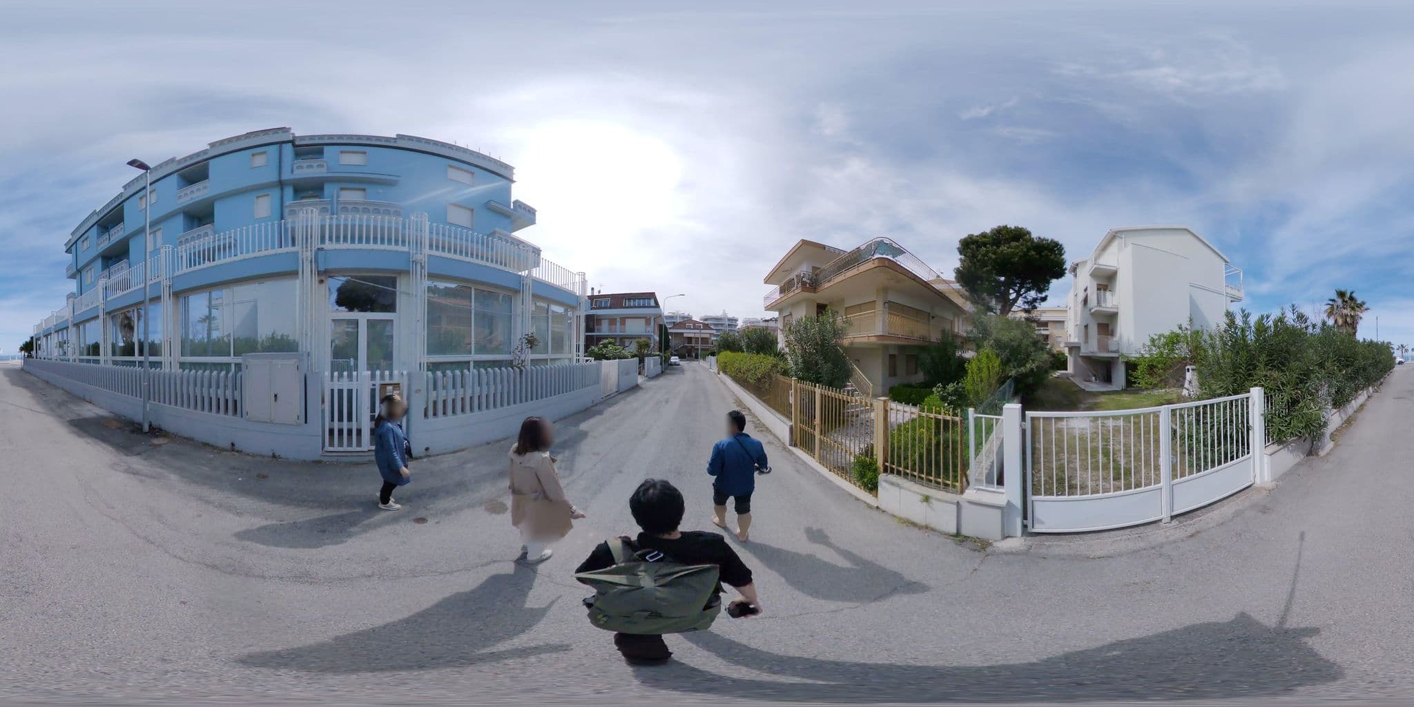 Street view near Hotel Caraibi, San Benedetto del Tronto — © mapconcierge (CC BY-SA · Mapillary)