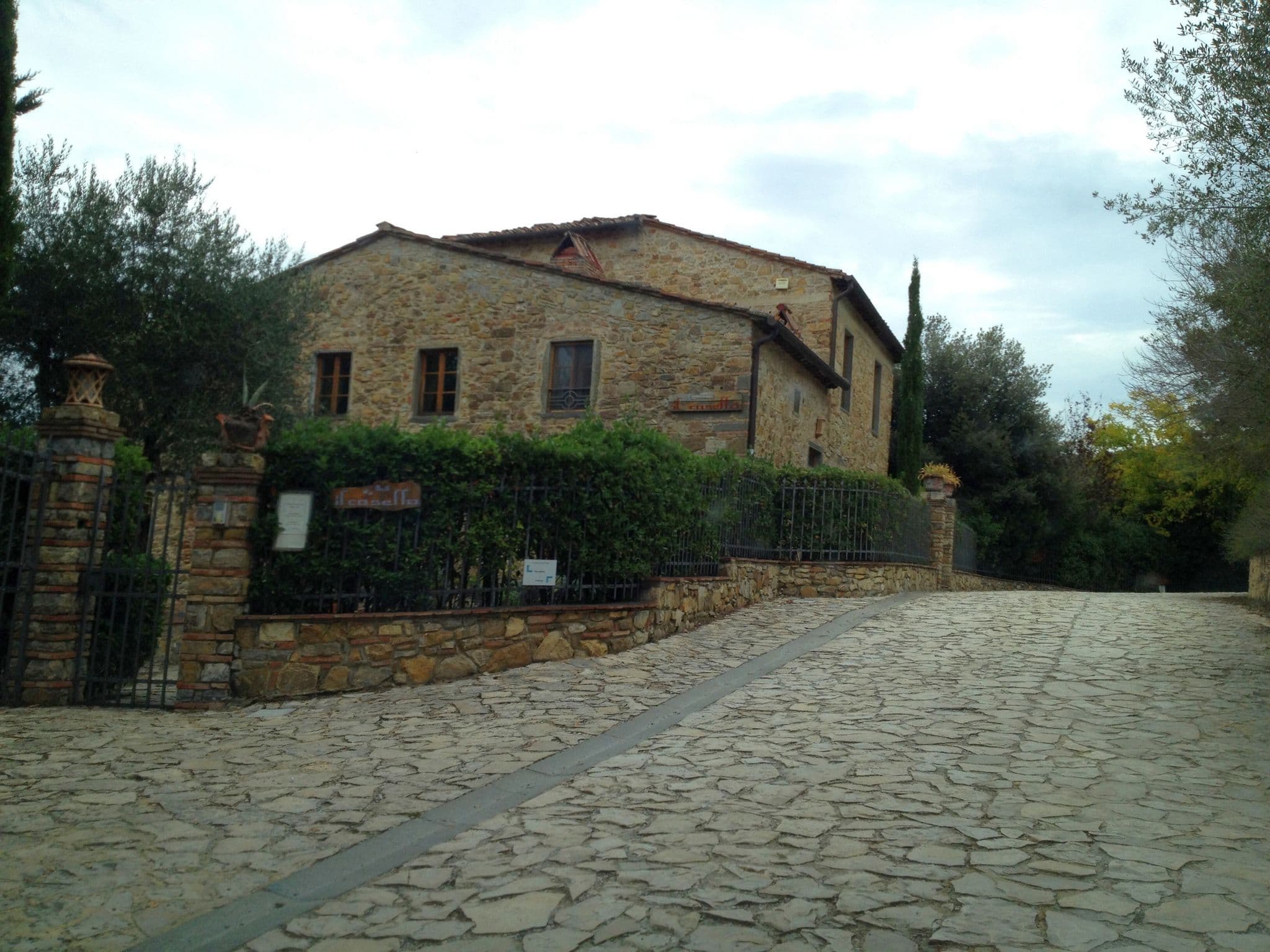 Street view near Il Casello B&B, Panzano in Chianti — © istefanos (CC BY-SA · Mapillary)