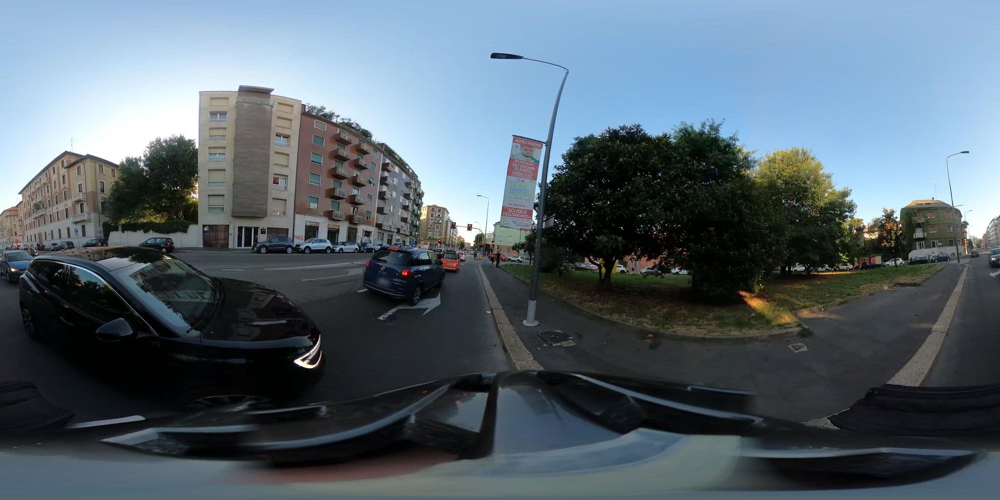 Street view near Aparthotel Bicocca, Chinatown — © jacopofar (CC BY-SA · Mapillary)