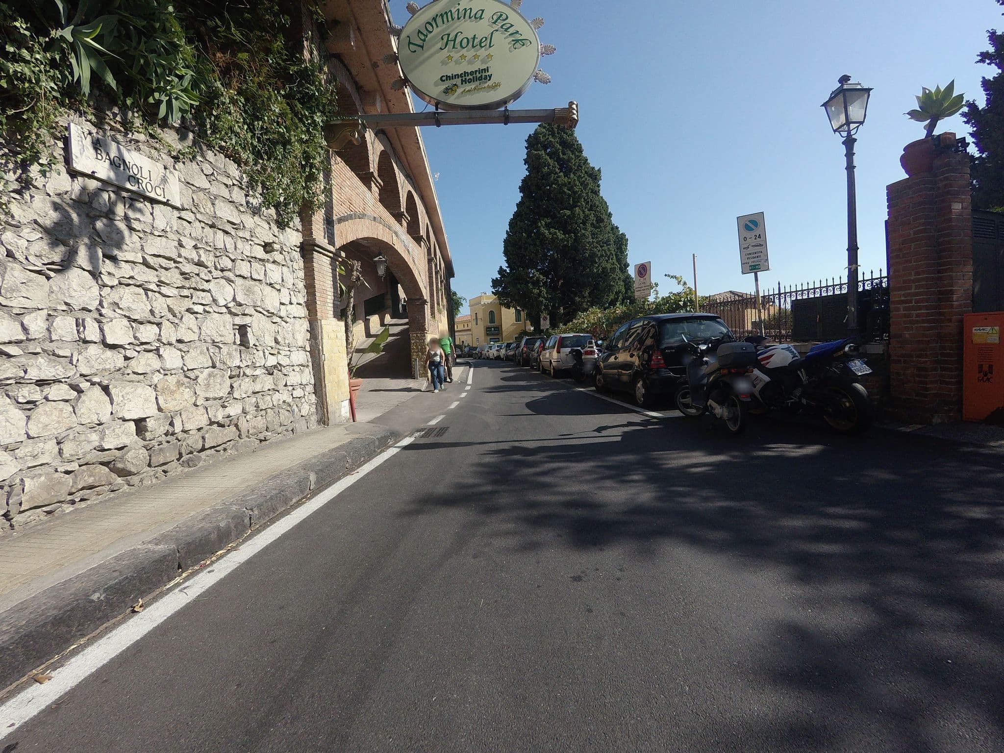 Street view near Taormina Park Hotel, Taormina — © posiki (CC BY-SA · Mapillary)