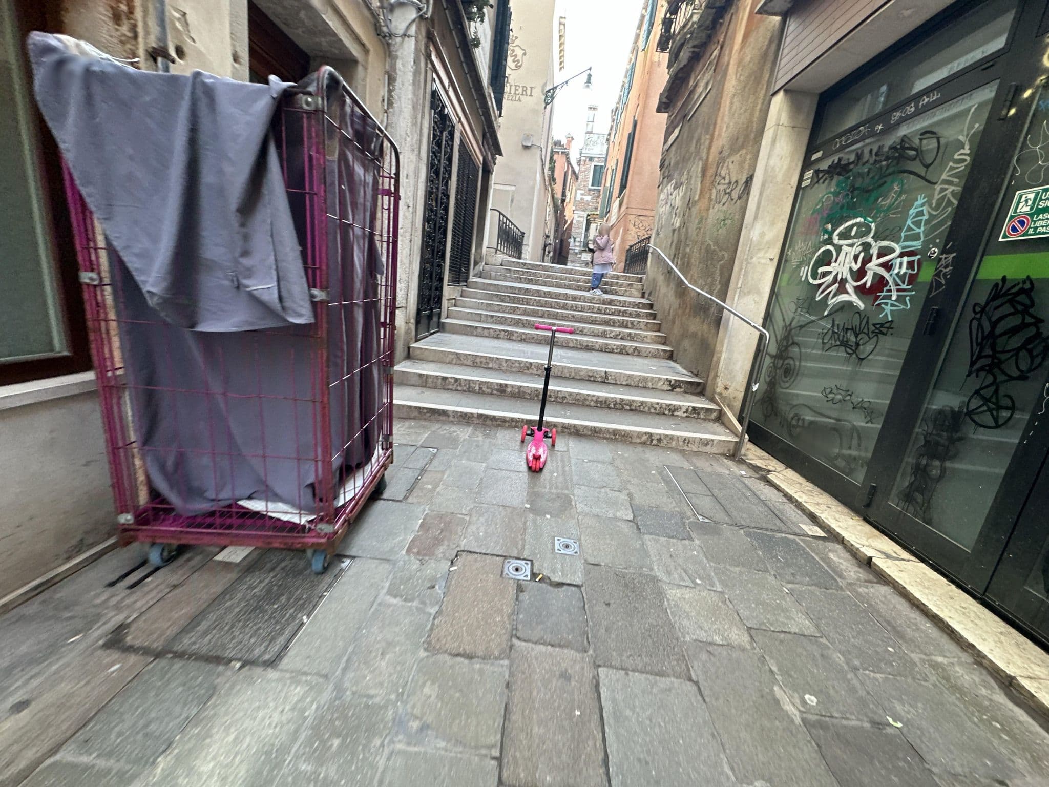 Street view near Hotel Ai Cavalieri, Venice