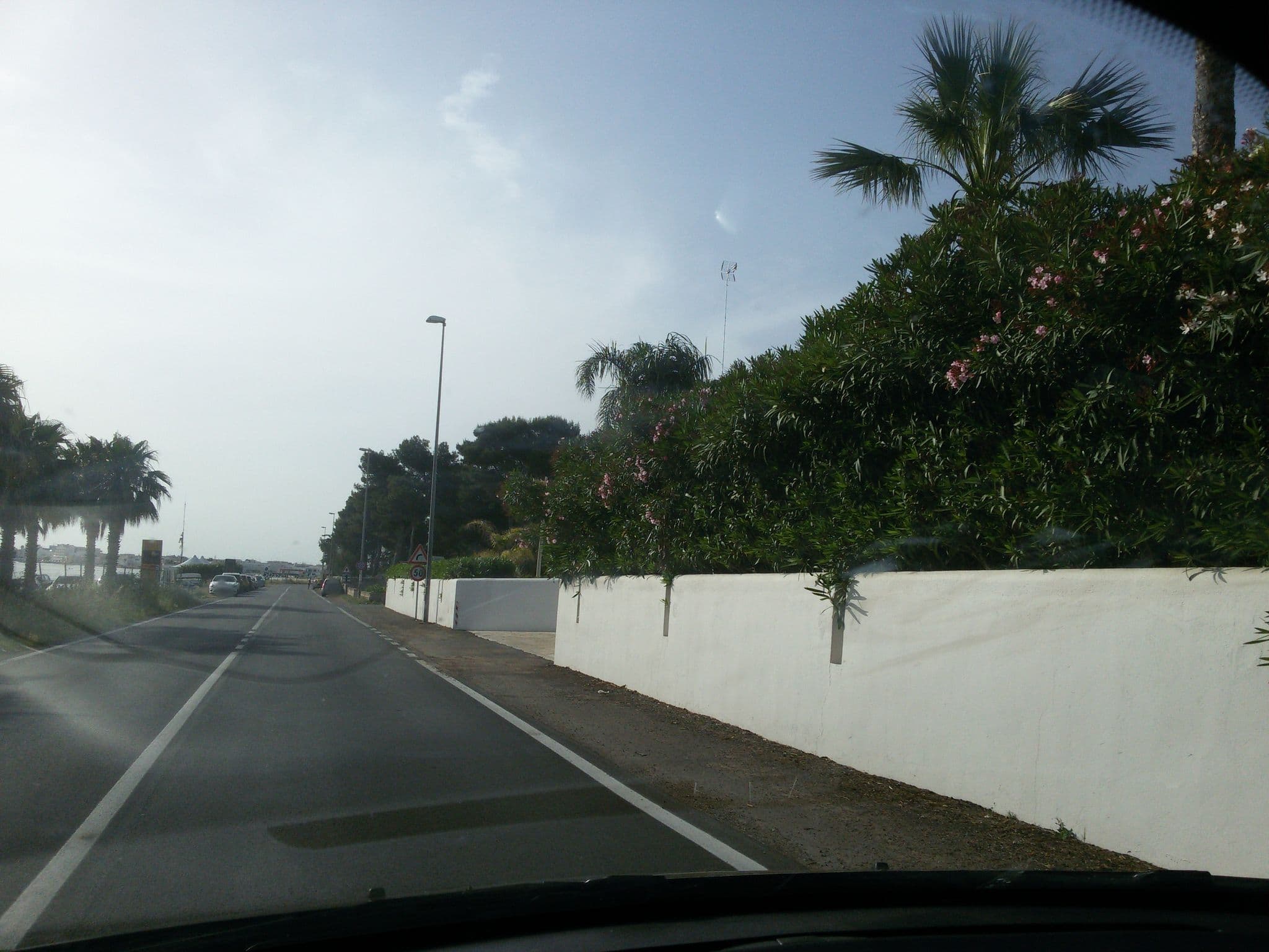 Street view near Hotel Mediterraneo, Porto Cesareo — © ale_zena_it (CC BY-SA · Mapillary)