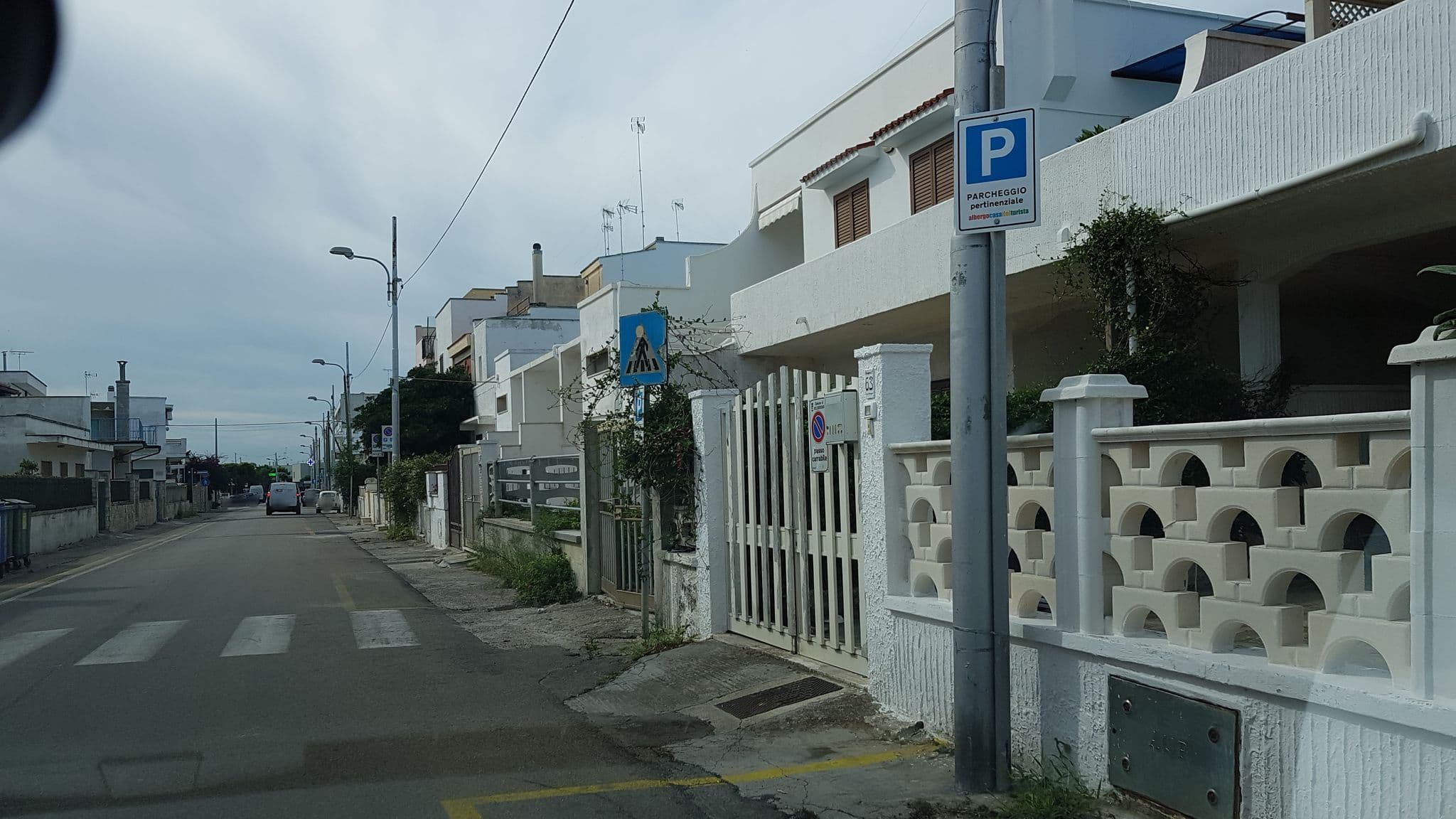 Street view near Albergo Casa del Turista, Borgagne — © ale_zena_it (CC BY-SA · Mapillary)