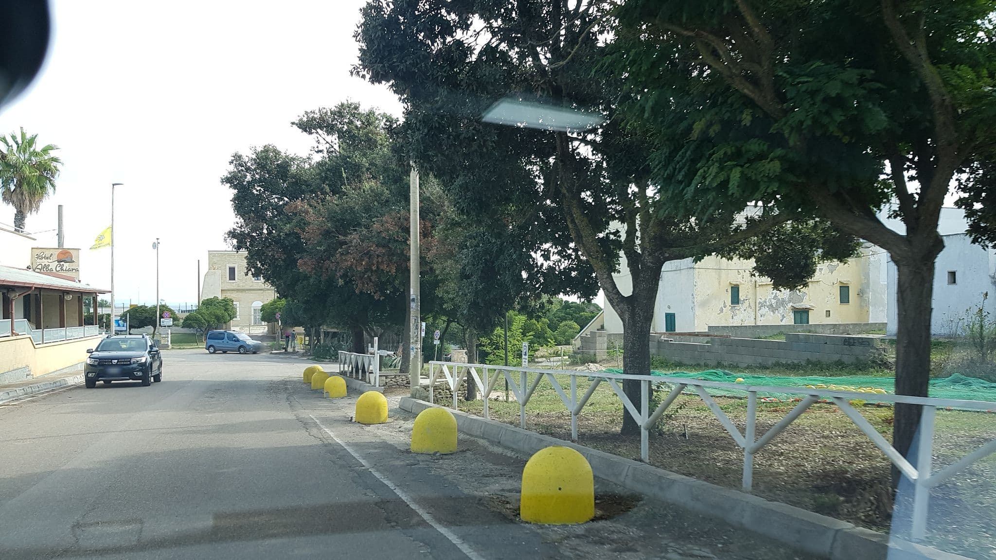 Street view near Hotel Alba Chiara, Borgagne — © ale_zena_it (CC BY-SA · Mapillary)