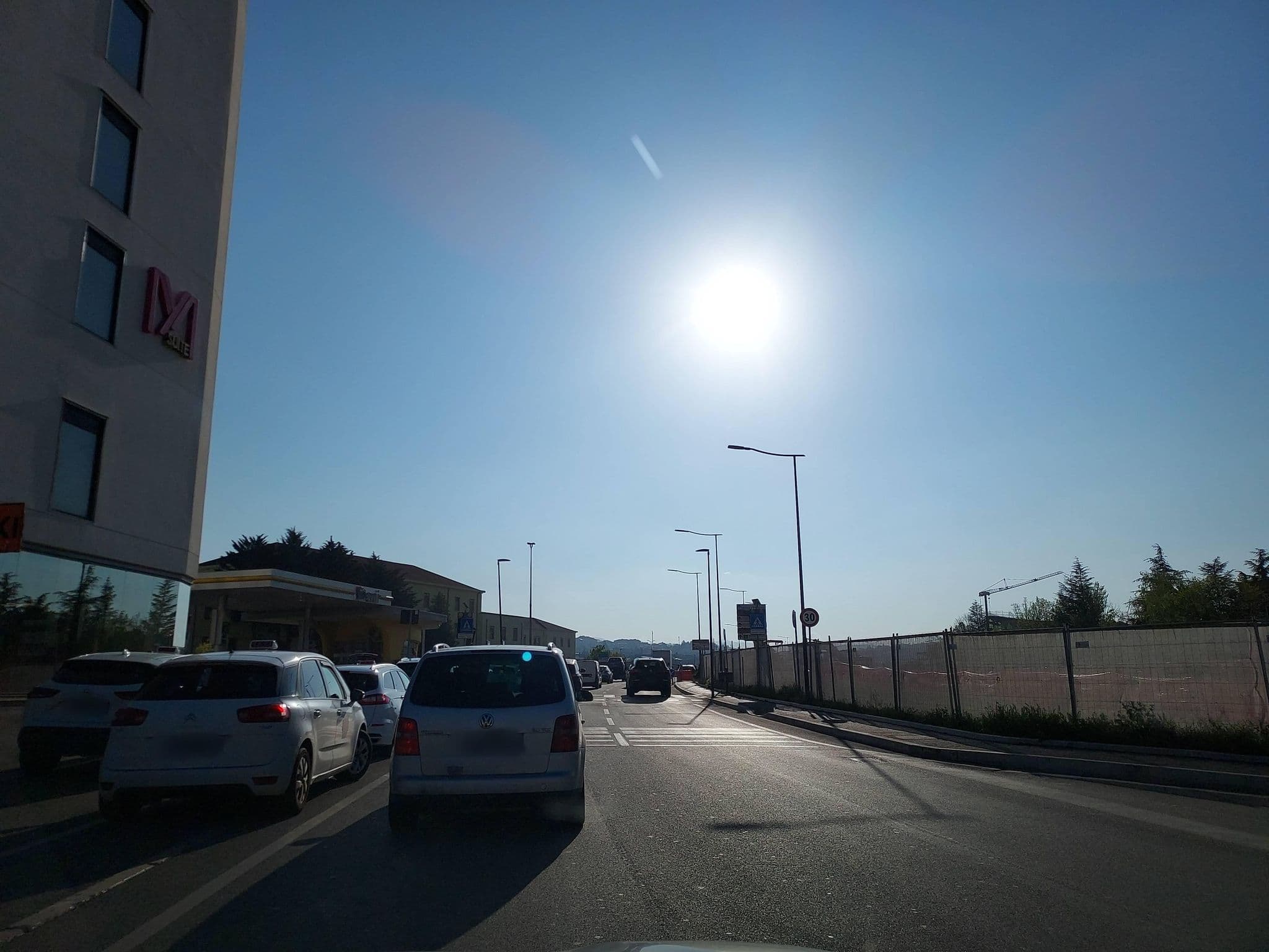 Street view near My Suite Hotel, L'Aquila — © odiug (CC BY-SA · Mapillary)