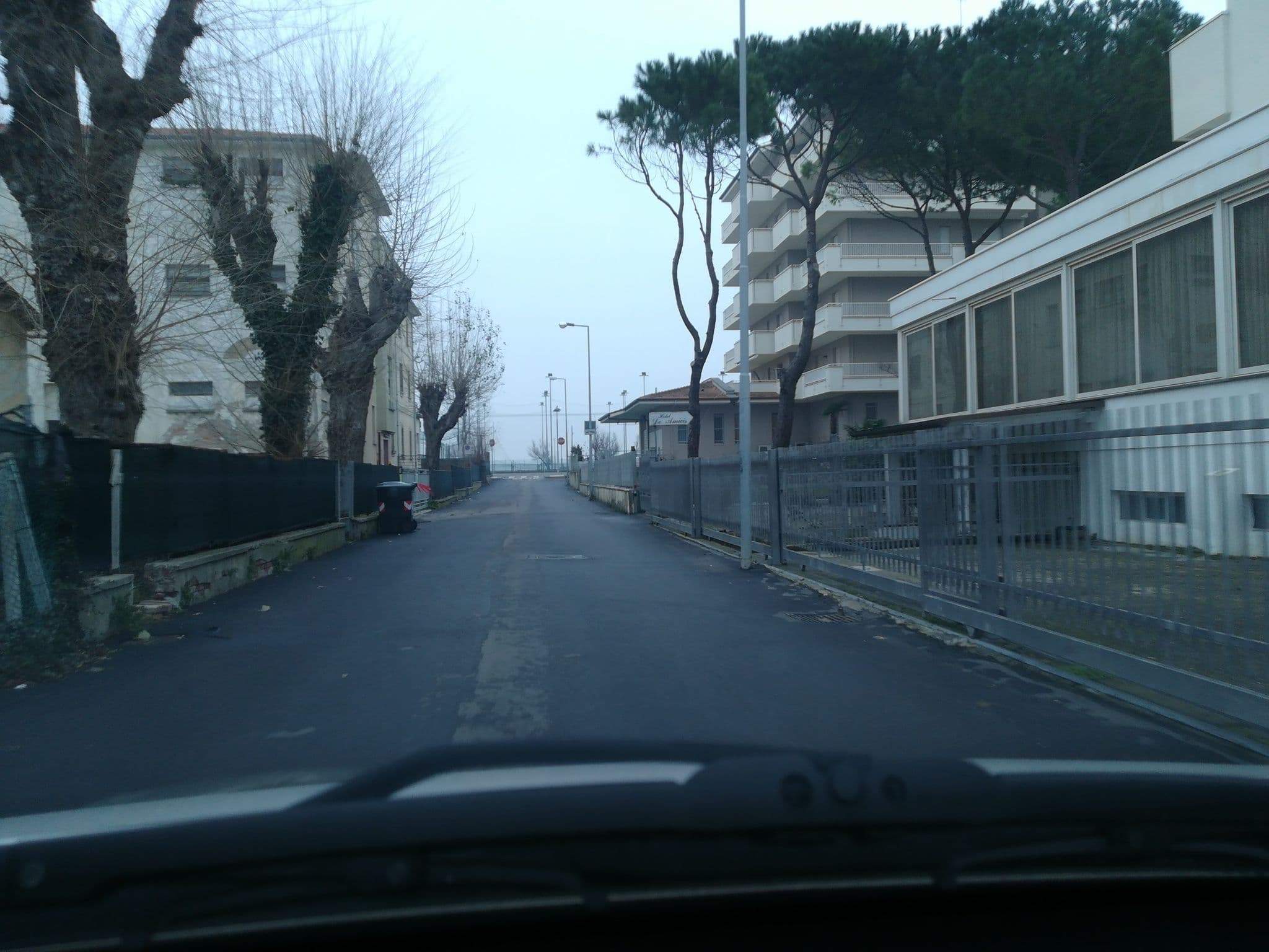 Street view near De Amicis, Riccione