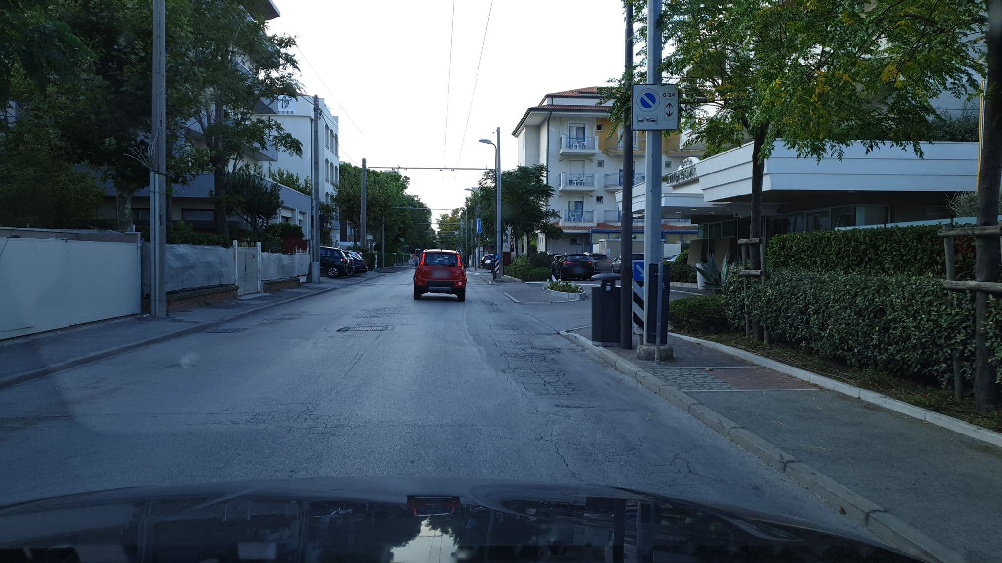 Street view near Ambasciatori, Riccione