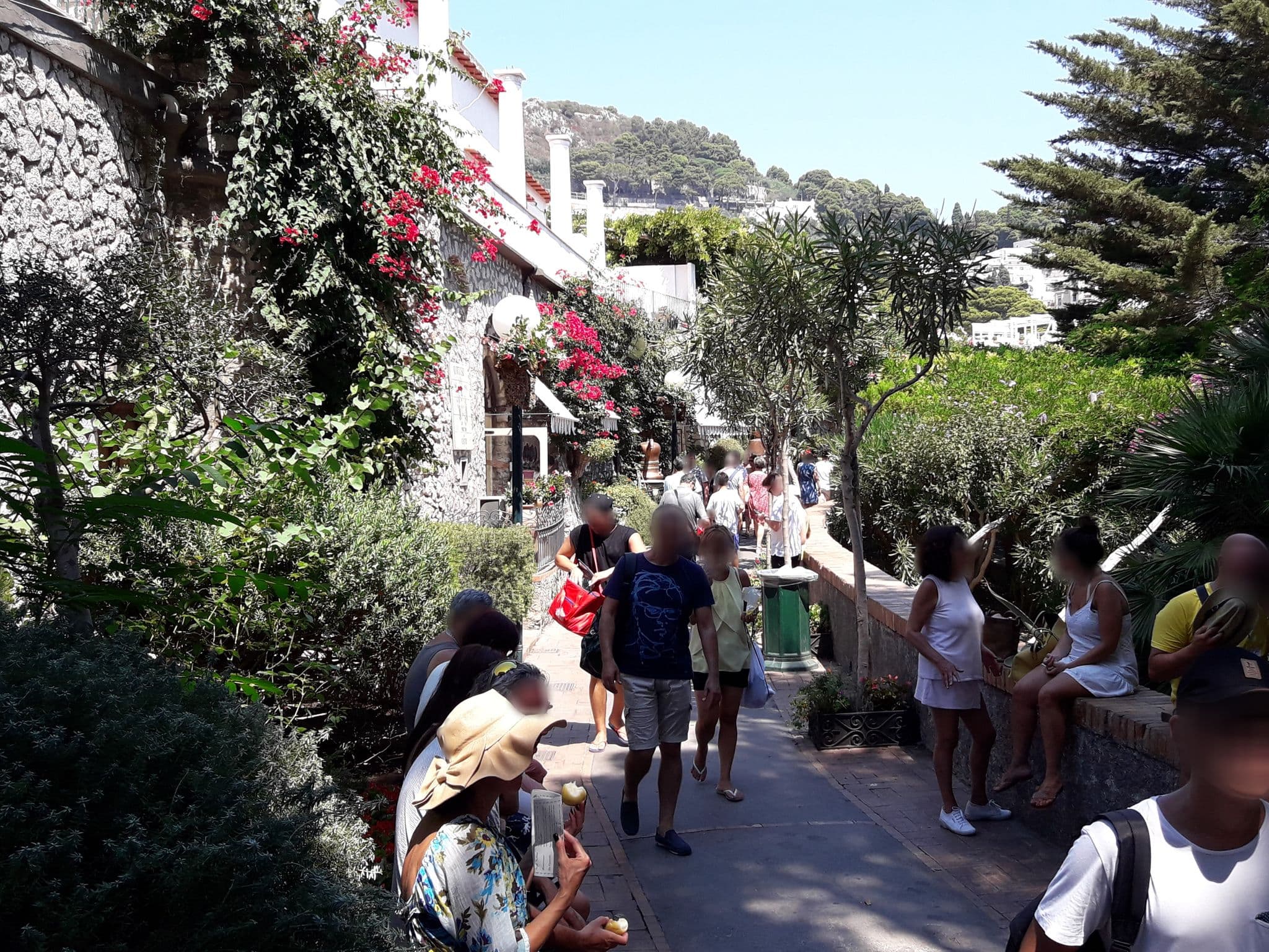 Street view near La Tosca, Capri — © marcussacapuces91 (CC BY-SA · Mapillary)