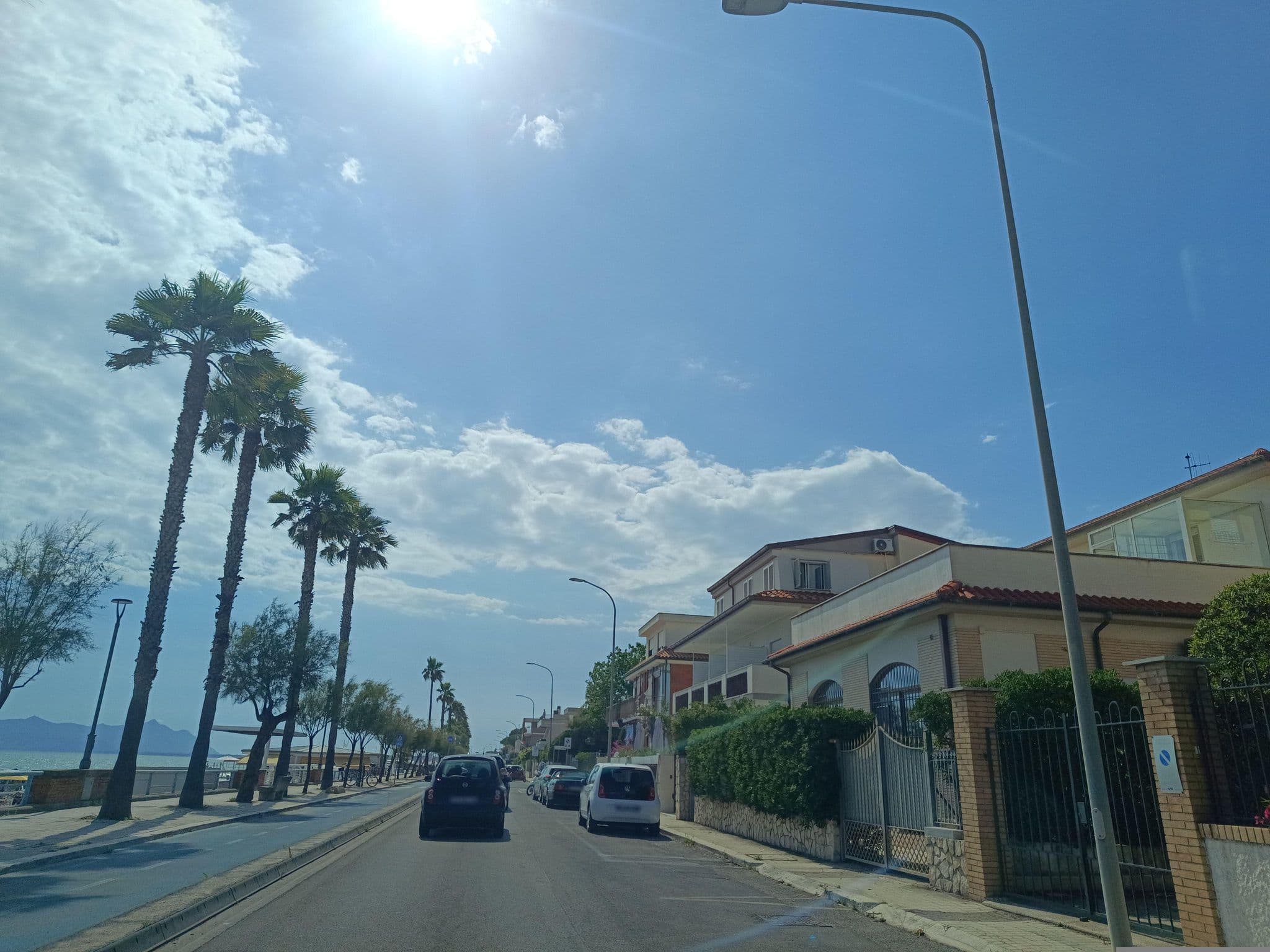 Street view near Hotel San Carlo, Terracina — © odiug (CC BY-SA · Mapillary)