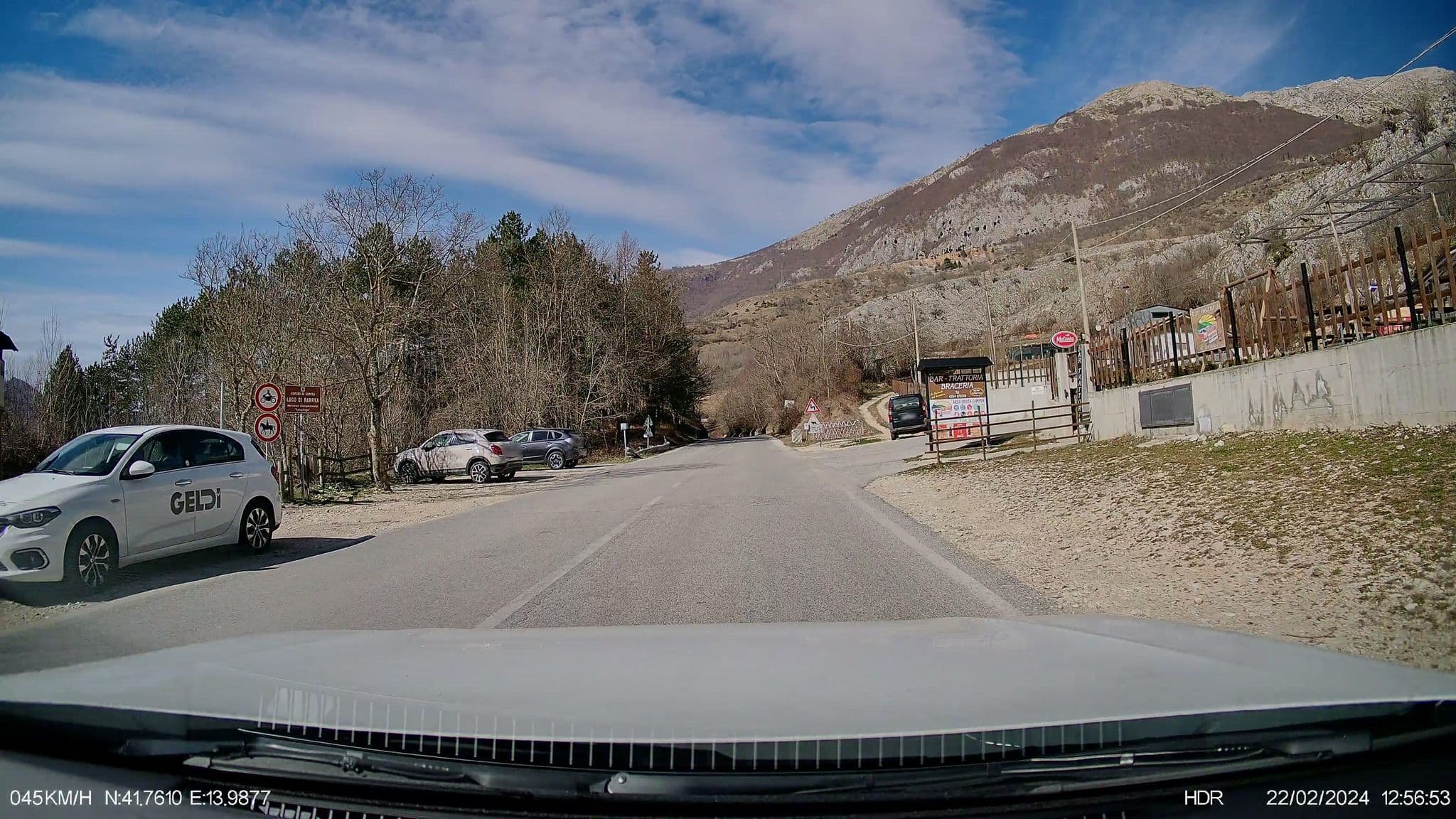 Street view near Area Sosta Camper Barrea, Castel di Sangro — © Hrabroslav (CC BY-SA · Mapillary)