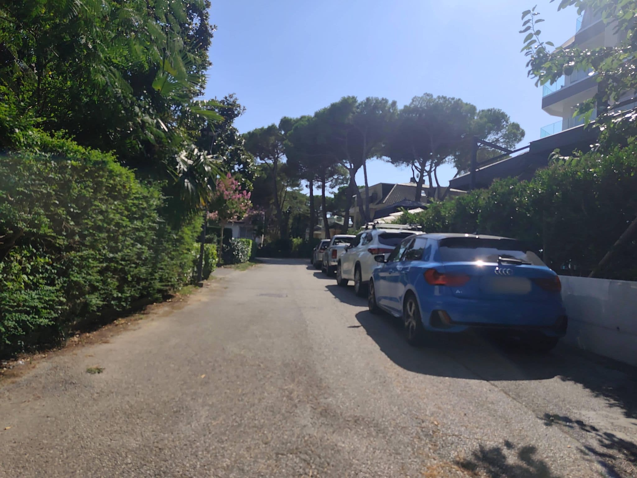 Street view near Hotel President Lignano, Lignano Sabbiadoro
