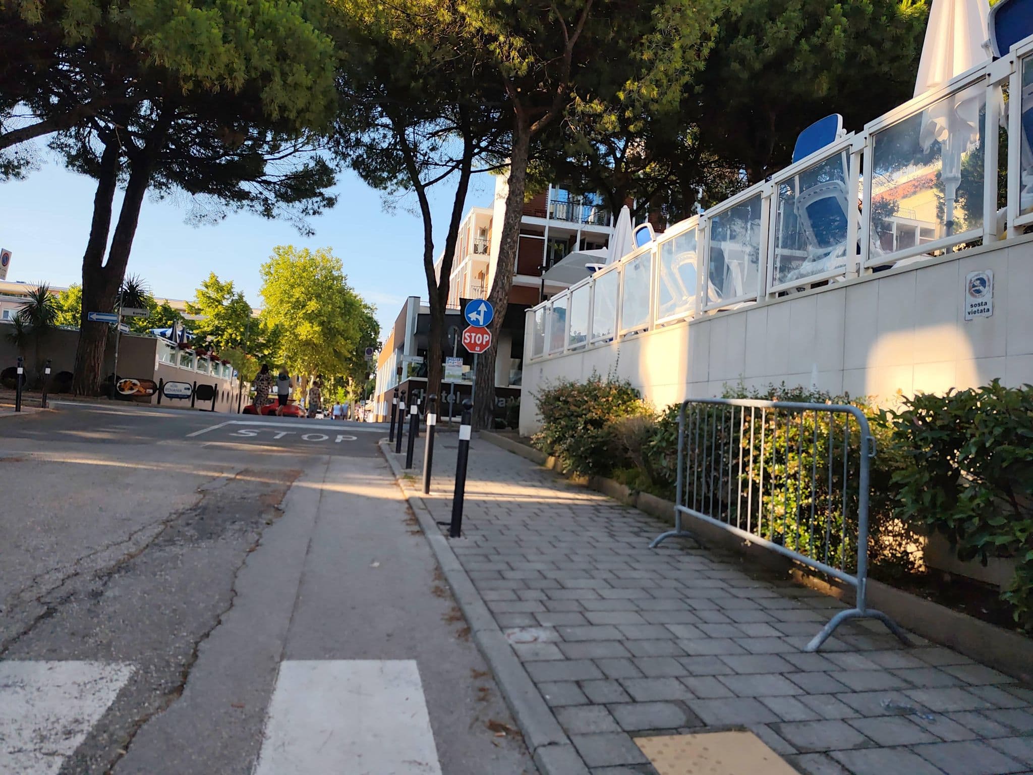 Street view near San Michele, Bibione