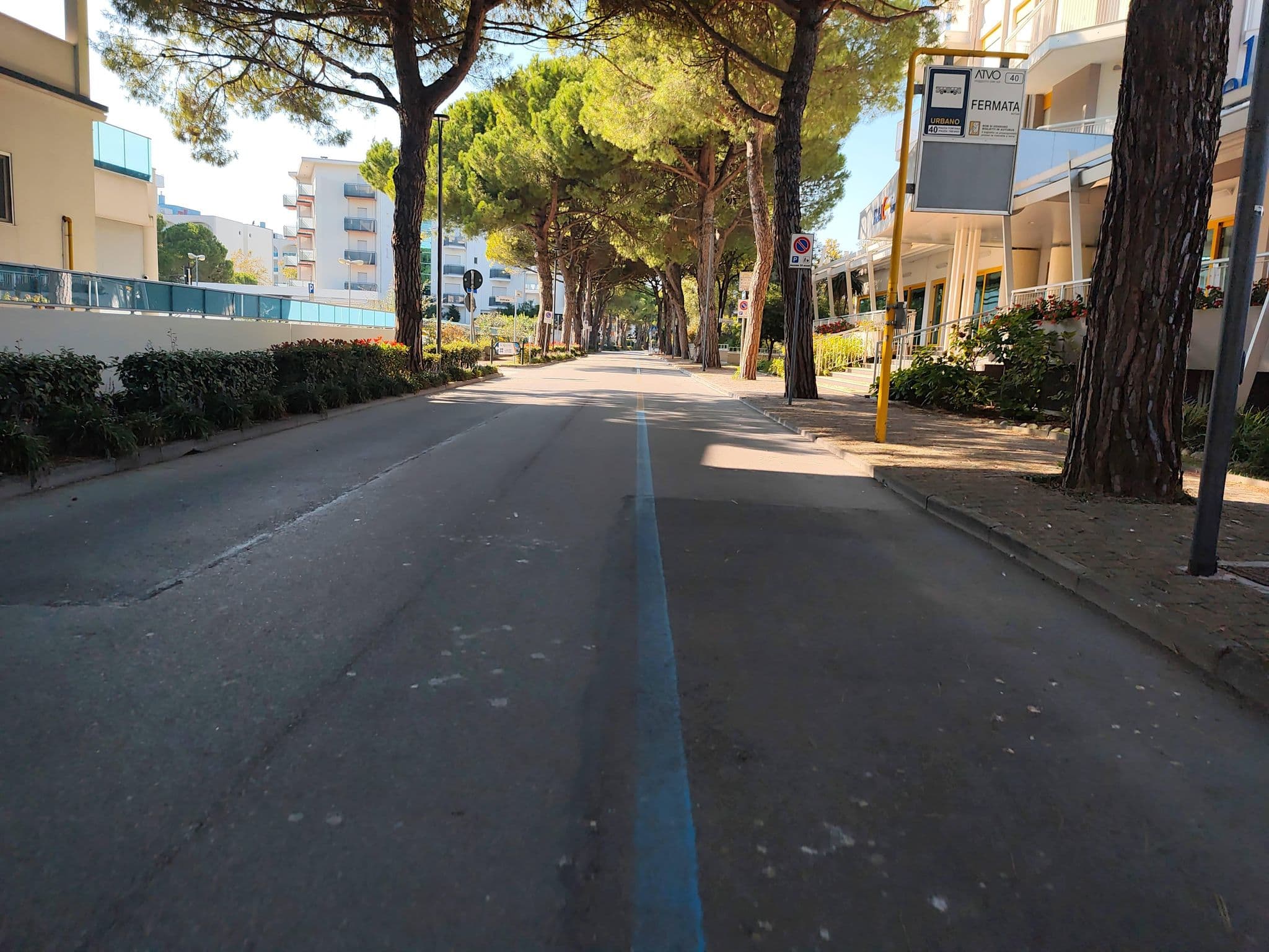 Street view near Parigi, Bibione