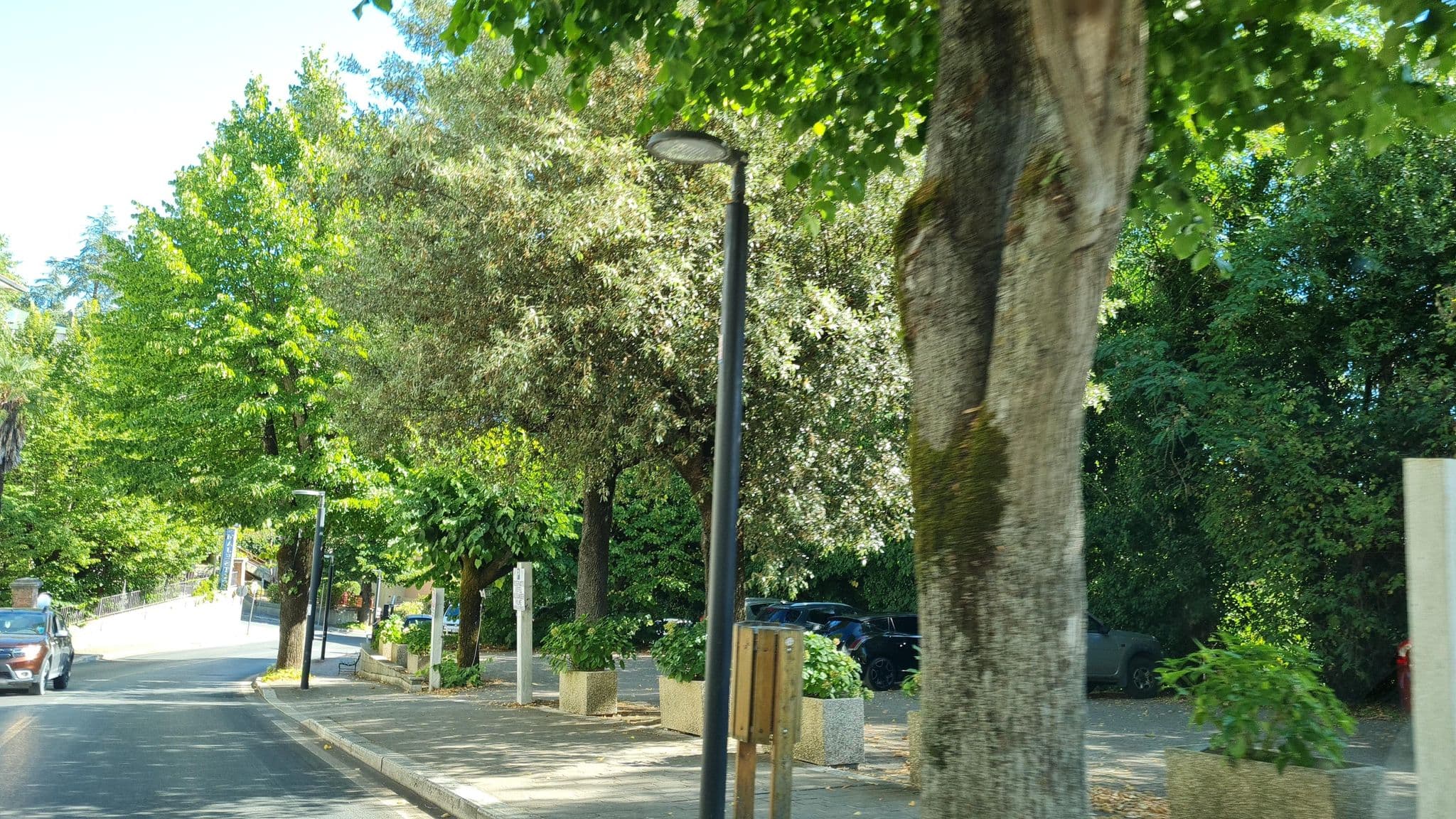 Street view near Hotel Alexander Palme, Chianciano Terme — © laniuscollurio (CC BY-SA · Mapillary)