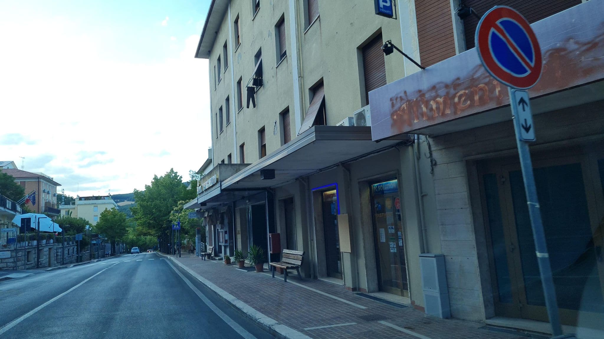Street view near Hotel Elena, Chianciano Terme — © laniuscollurio (CC BY-SA · Mapillary)
