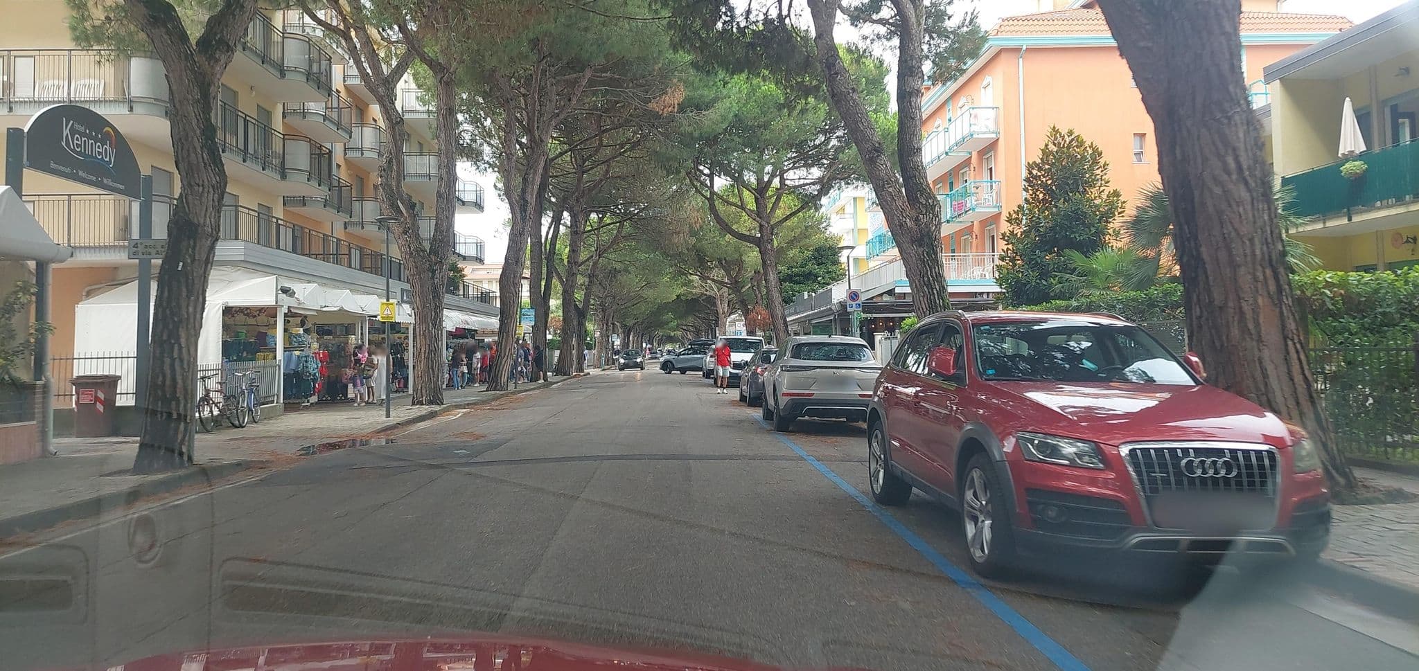 Street view near Kennedy, Lido di Jesolo