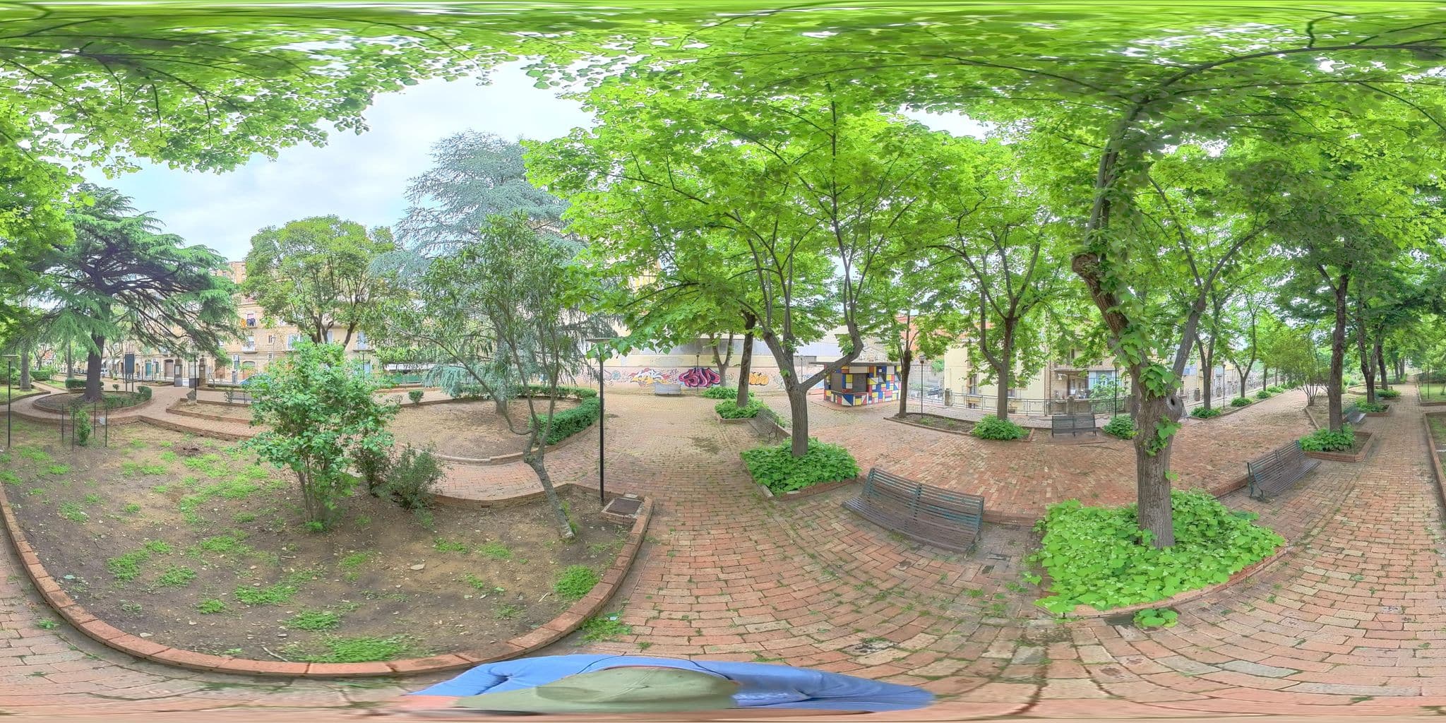 Street view near Villa Romana, Piazza Armerina — © Ghelfi360 (CC BY-SA · Mapillary)