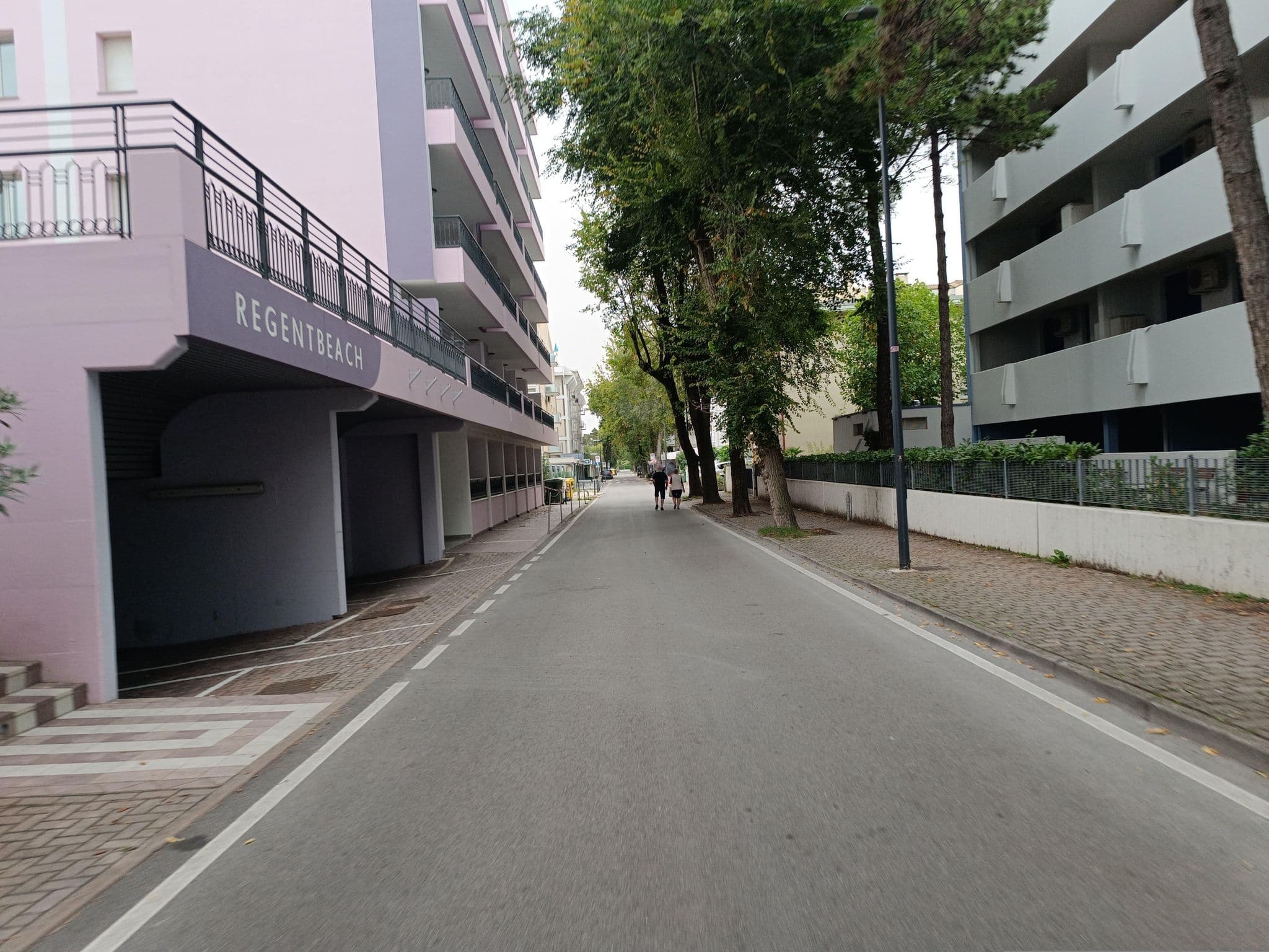Street view near Residence Acapulco, Bibione