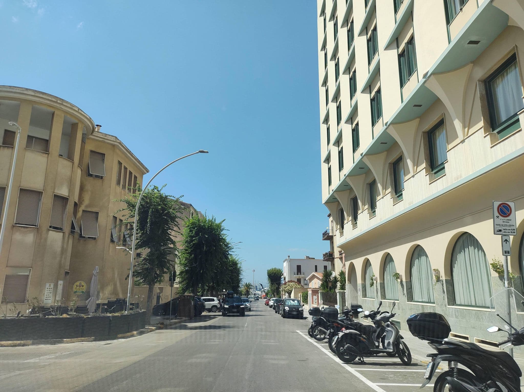 Street view near Hotel Catalunya, Alghero