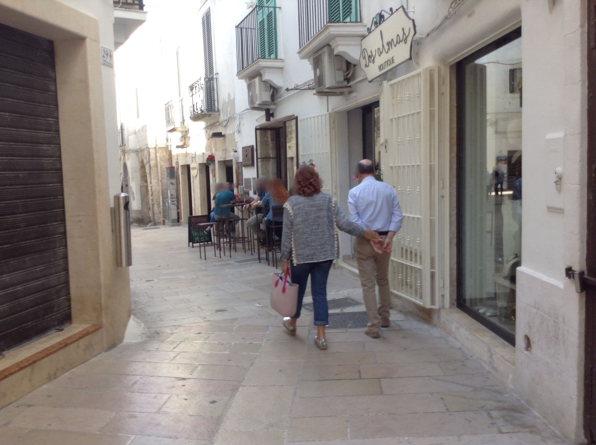 Street view near Felicita Monopoli, Monopoli — © mescafe (CC BY-SA · Mapillary)