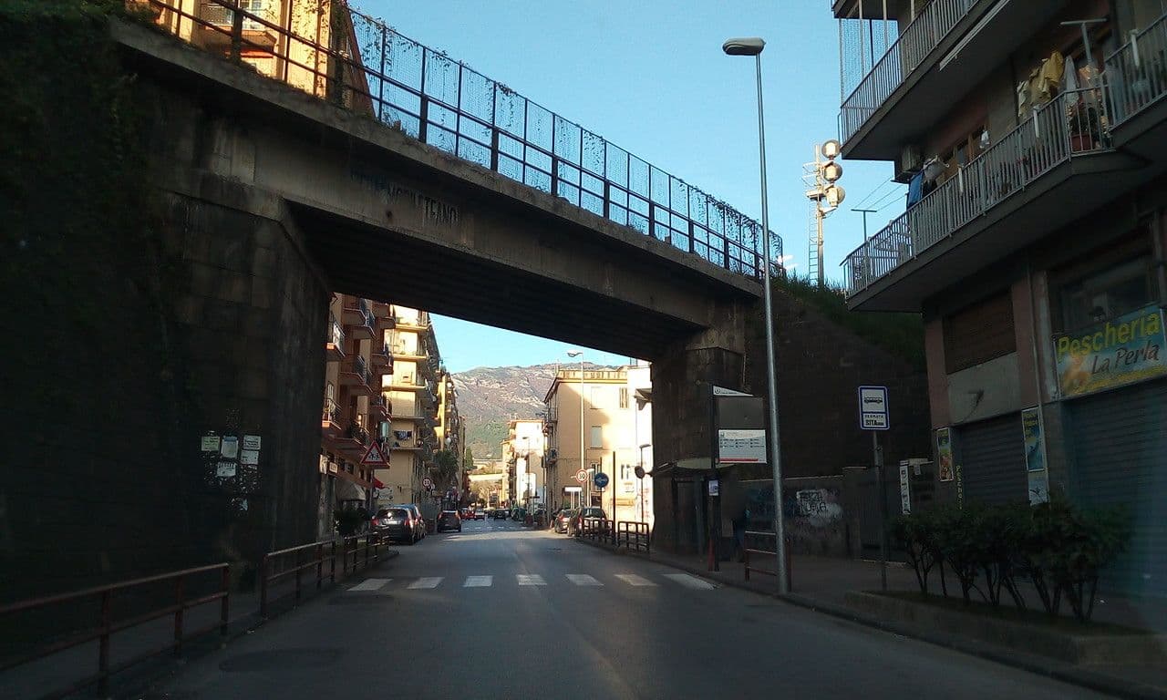 Street view near B&B Stefani, Salerno — © giosa94 (CC BY-SA · Mapillary)