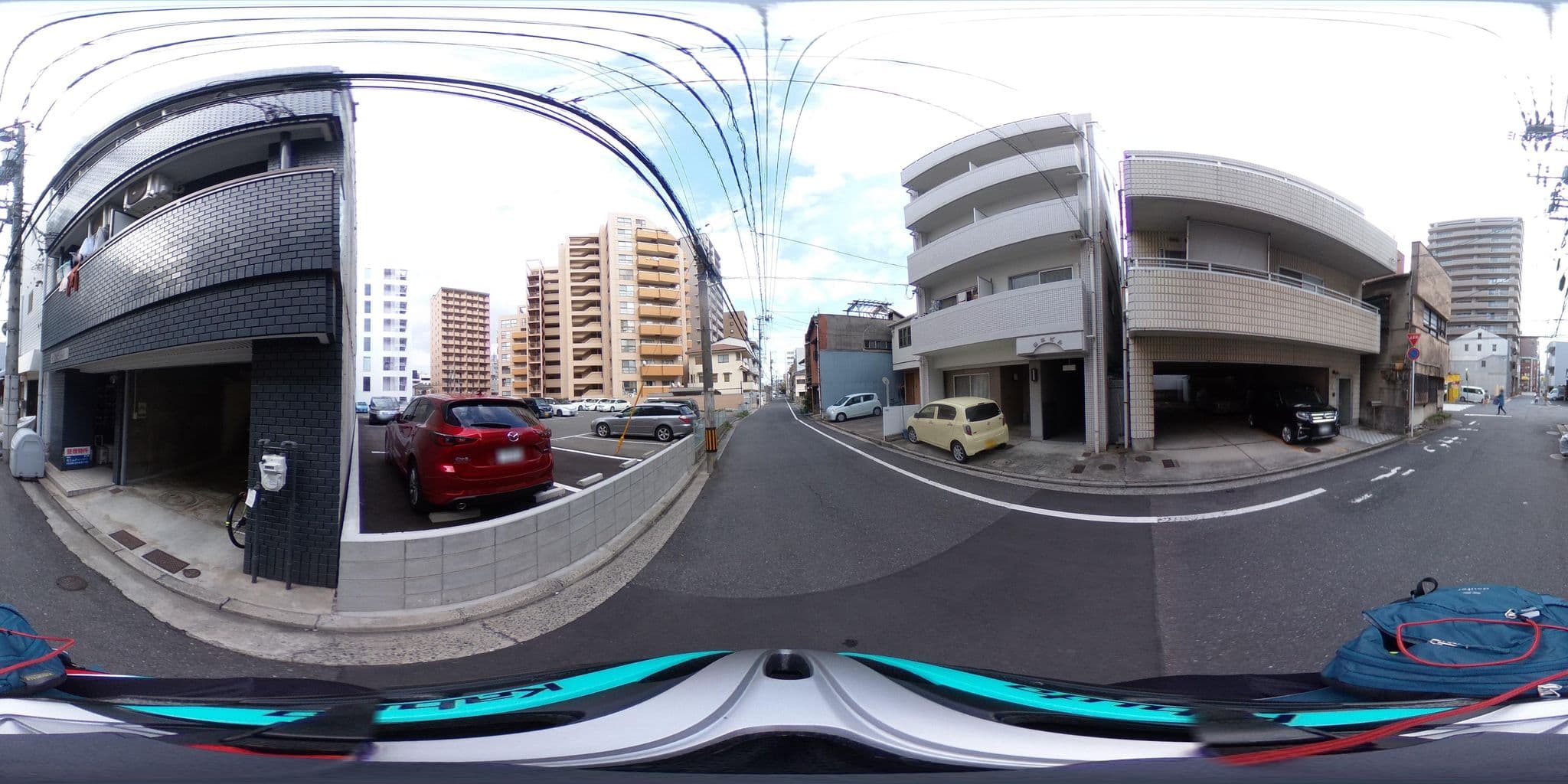 Street view near J-Hoppers Hiroshima Trad Guesthouse, Hiroshima — © nmaruichi (CC BY-SA · Mapillary)