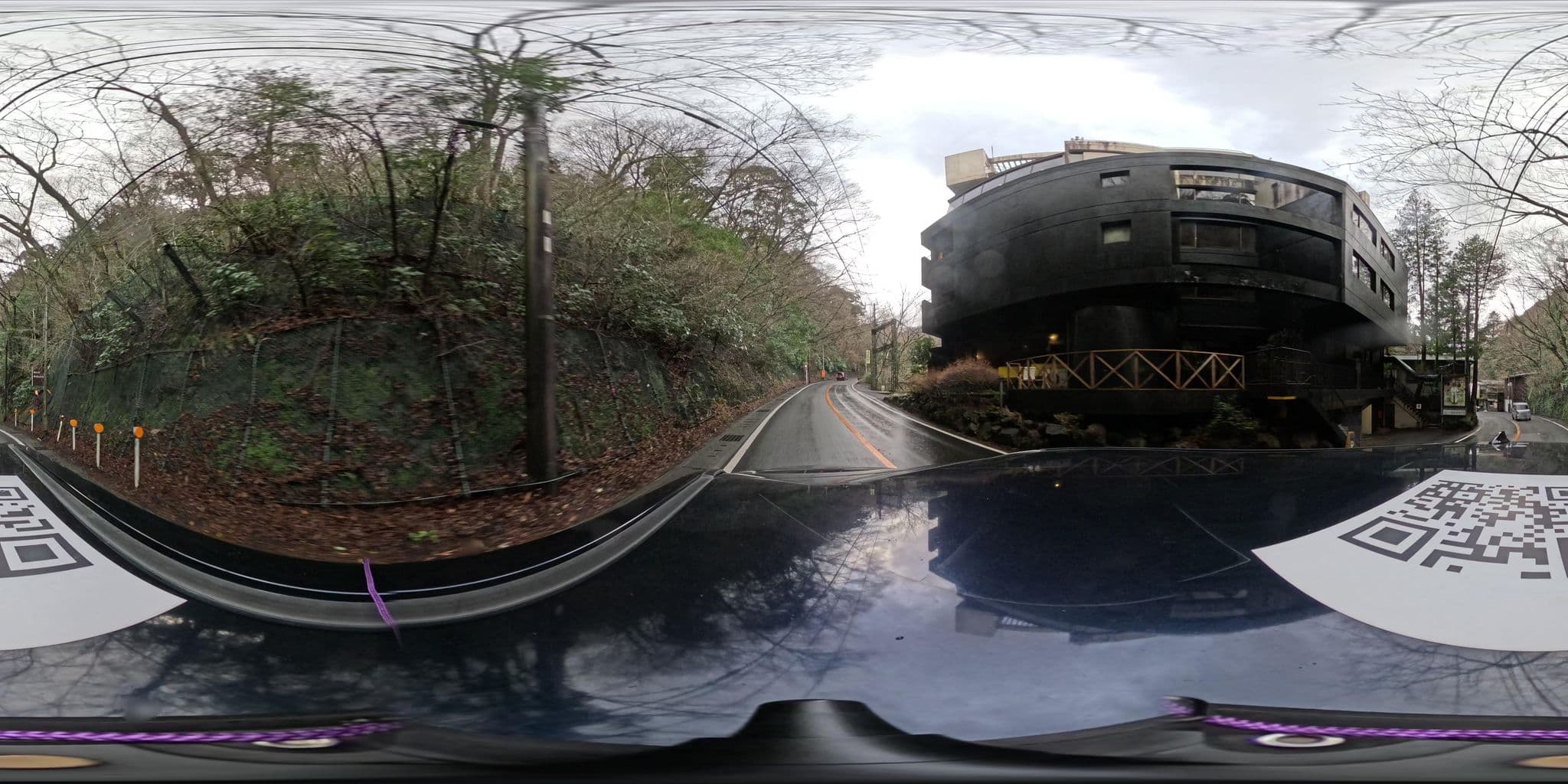Street view near Tonosawa Quatre Saisons, Hayakawa — © yumechan (CC BY-SA · Mapillary)