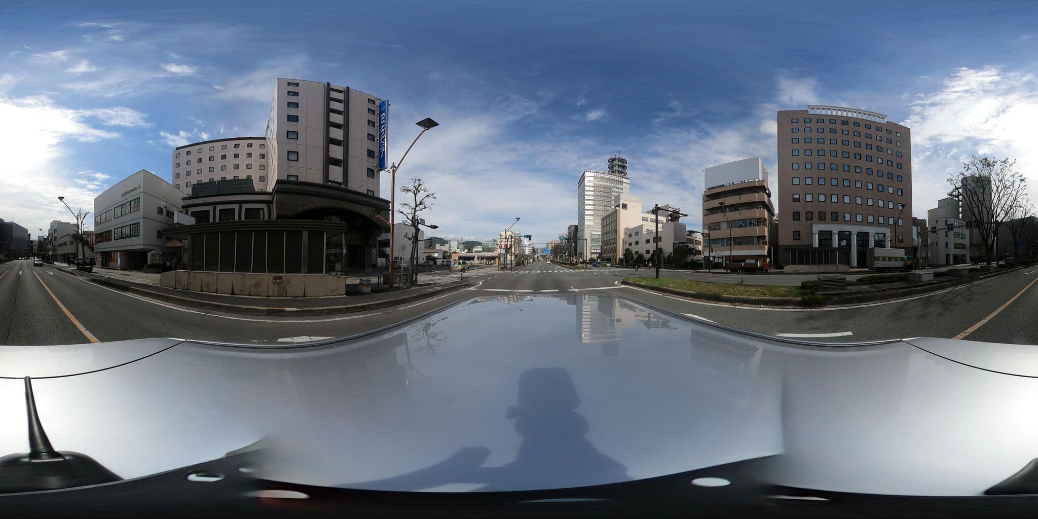 Street view near Hotel Nagano avenue, Nagano — © kojiroucircle (CC BY-SA · Mapillary)
