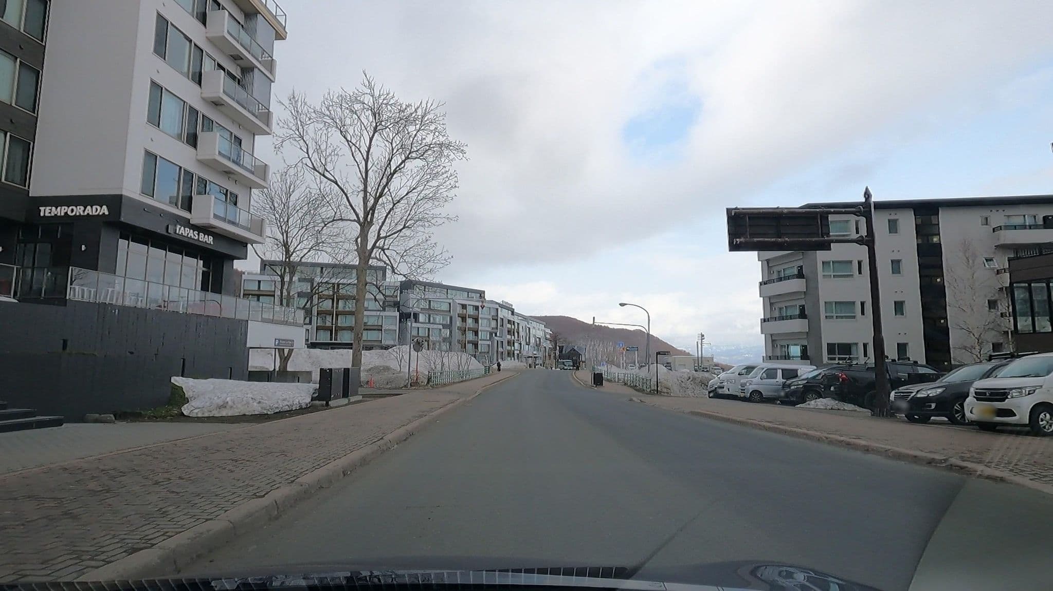 Street view near Mountain Side Palace, Kutchan