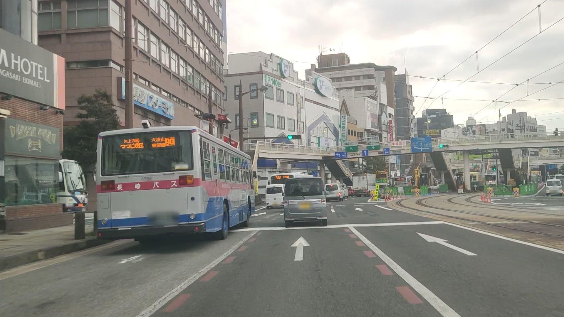 Street view near APA Hotel Nagasaki Eki-mae, Nagasaki — © drivephotograph (CC BY-SA · Mapillary)