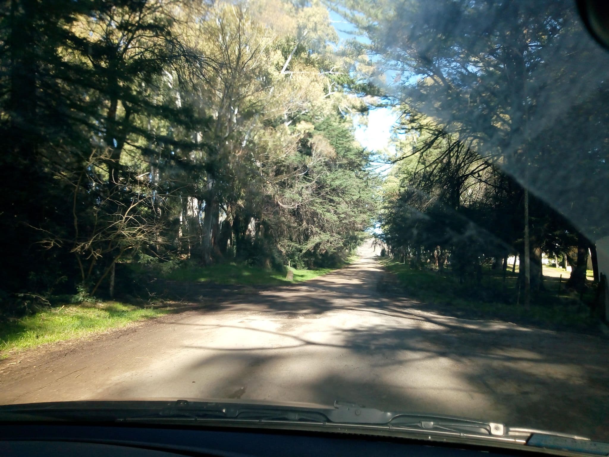 Street view near Camping Pinar de la Sierra, Tandil