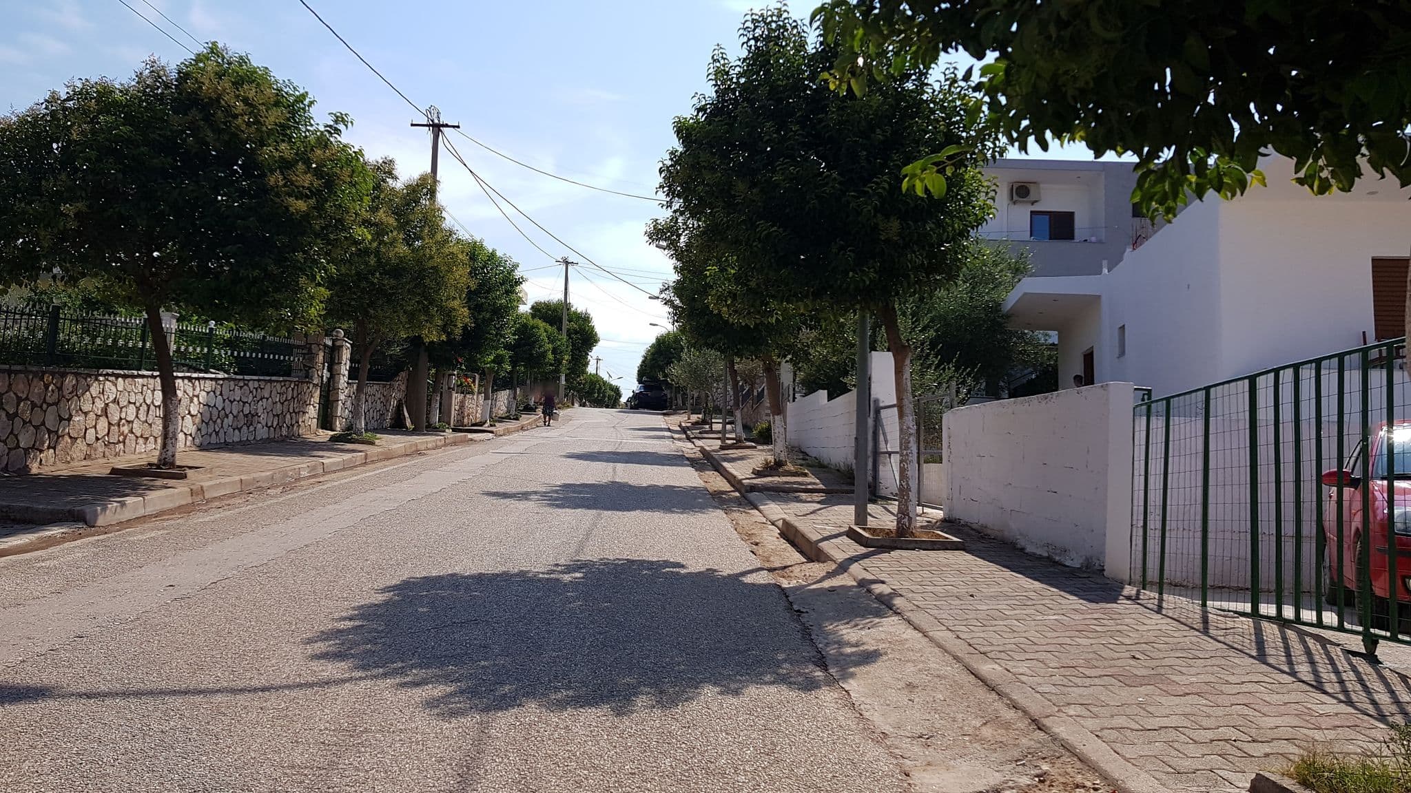 Street view near Oruci Apartments, Ksamil — © ale_zena_it (CC BY-SA · Mapillary)
