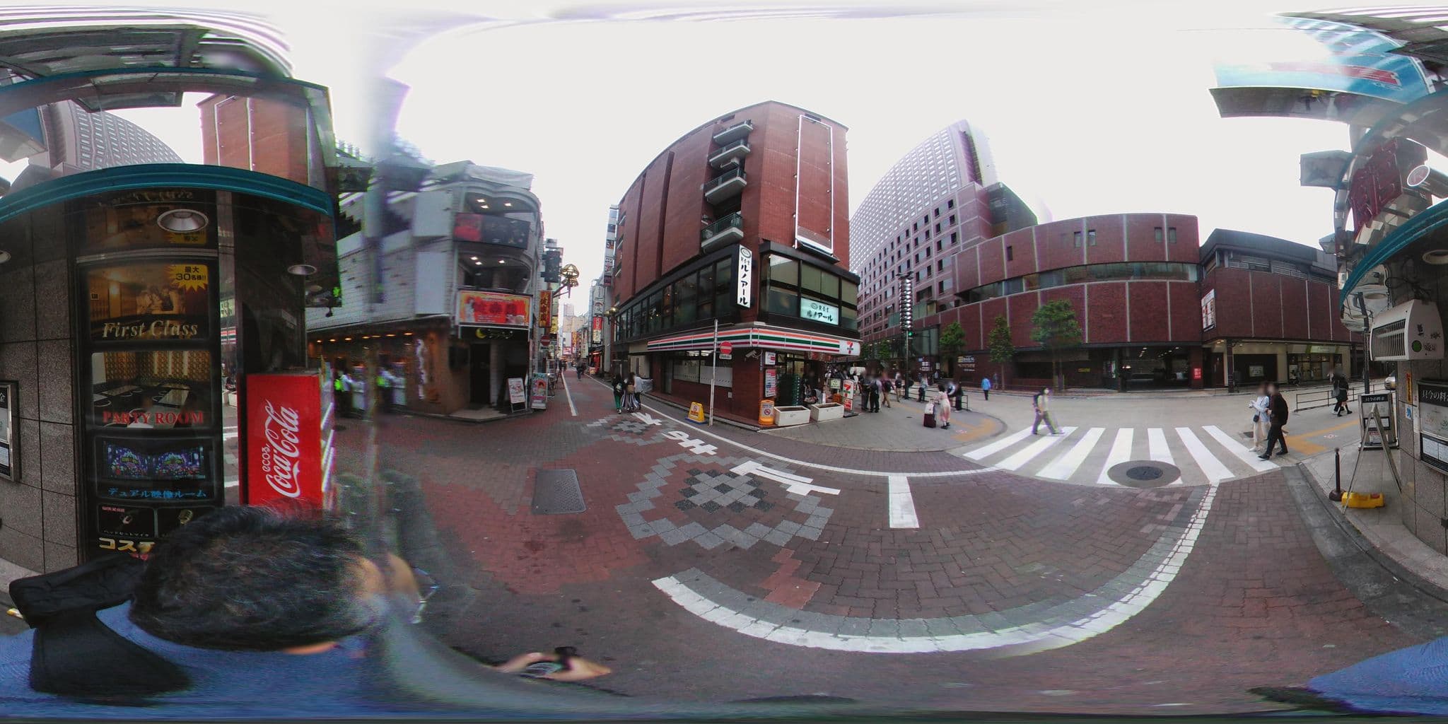 Street view near Book and Bed Shinjuku, Kabukicho — © jmmapiranger (CC BY-SA · Mapillary)
