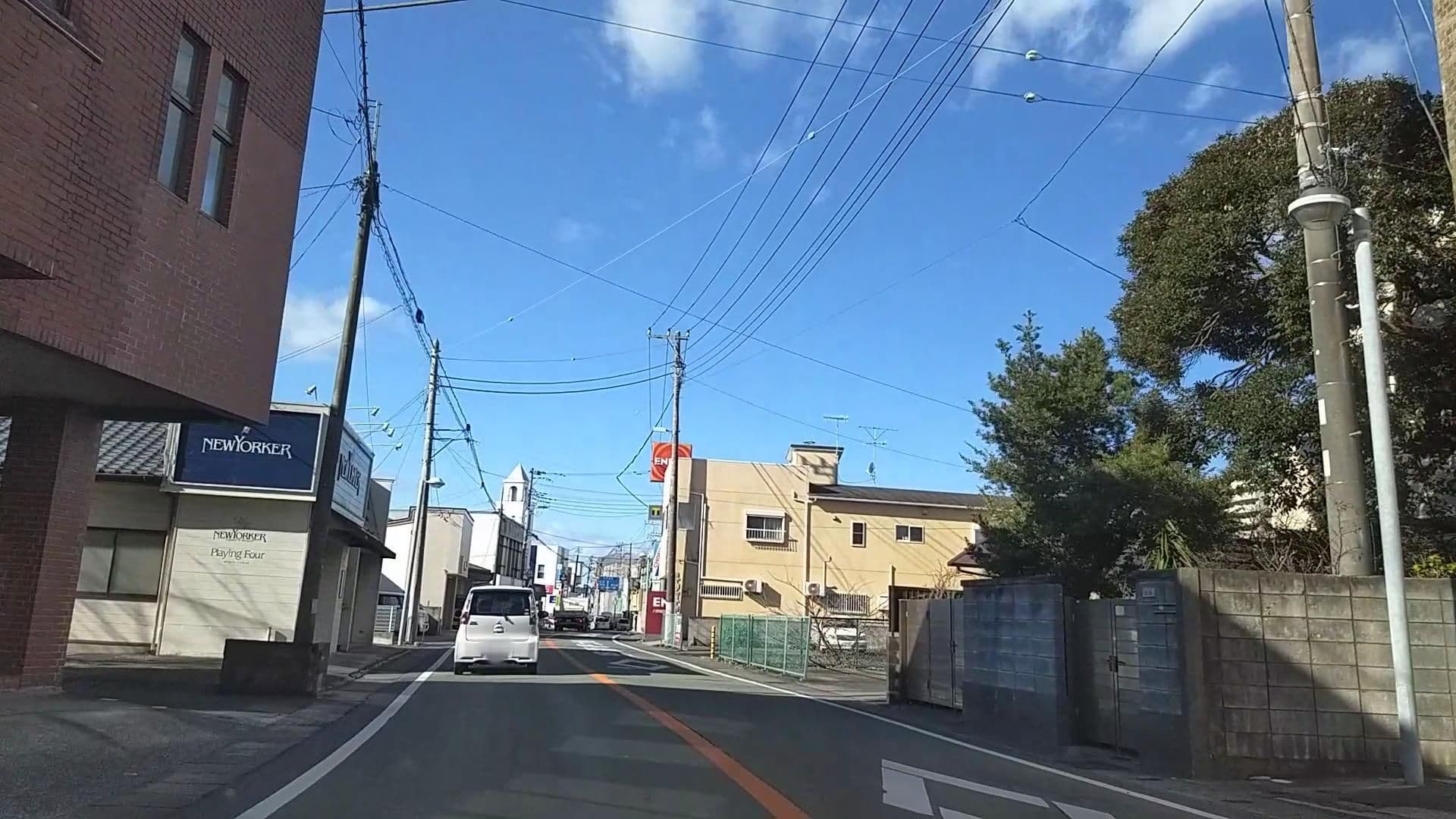 Street view near tune hostel, Tateyama — © drivephotograph (CC BY-SA · Mapillary)