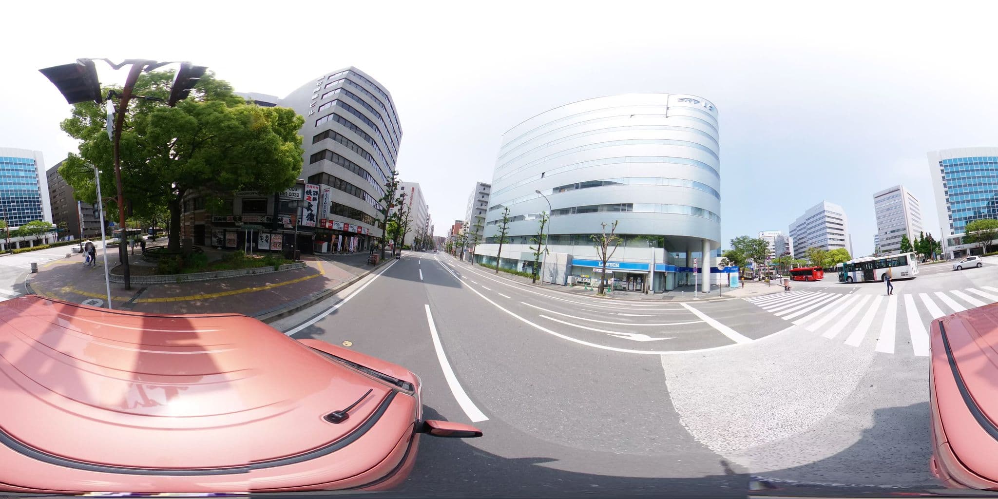 Street view near APA Hotel Hakata Gion Ekime, Fukuoka — © potaro67v (CC BY-SA · Mapillary)