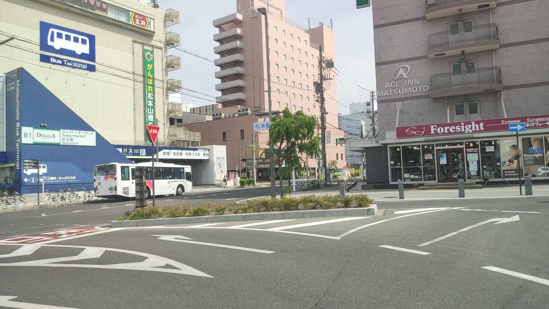 Street view near Ace Inn, Matsumoto — © drivephotograph (CC BY-SA · Mapillary)