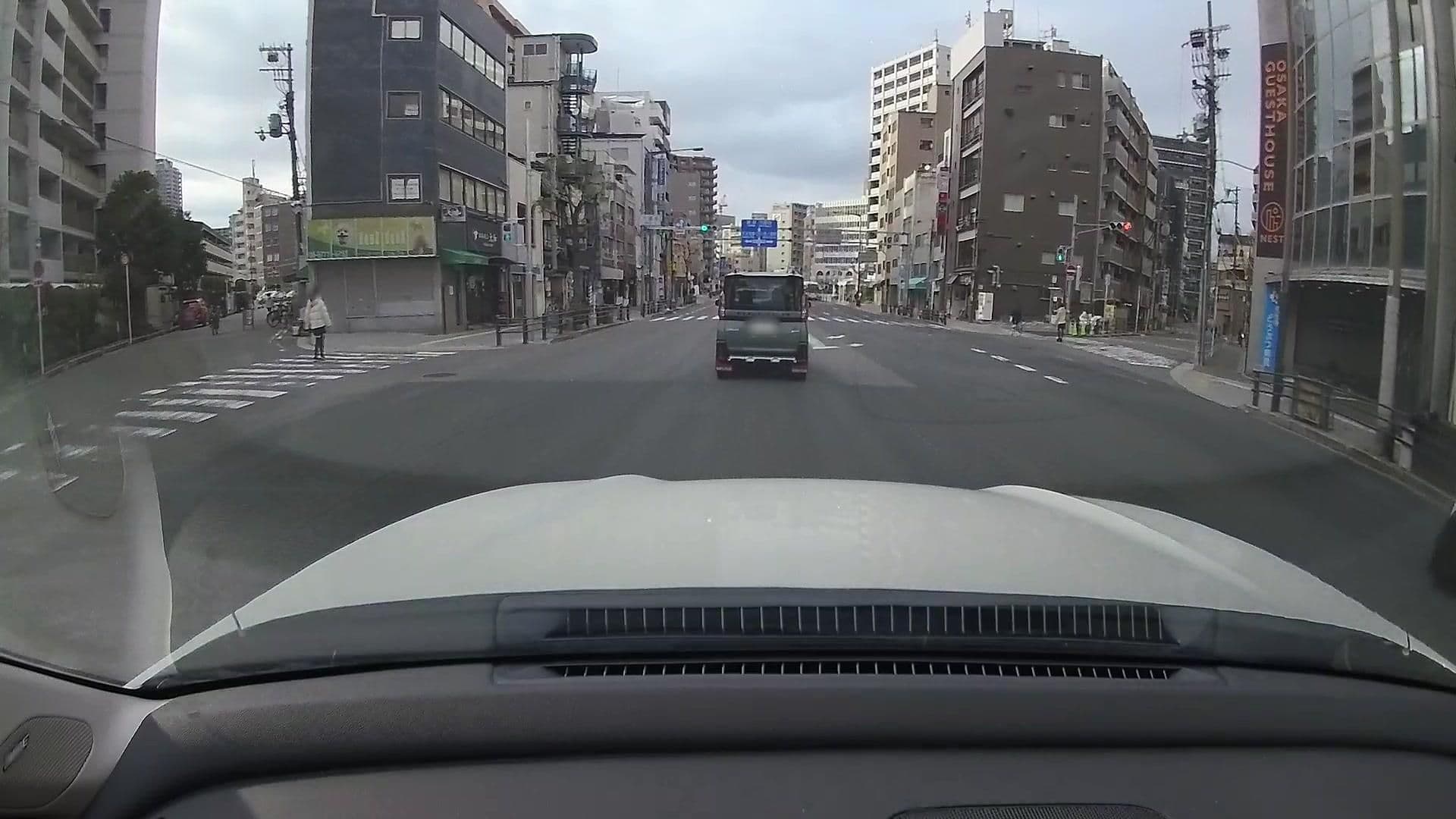 Street view near Osaka Guesthouse Nest, Ajiharacho — © osapon (CC BY-SA · Mapillary)