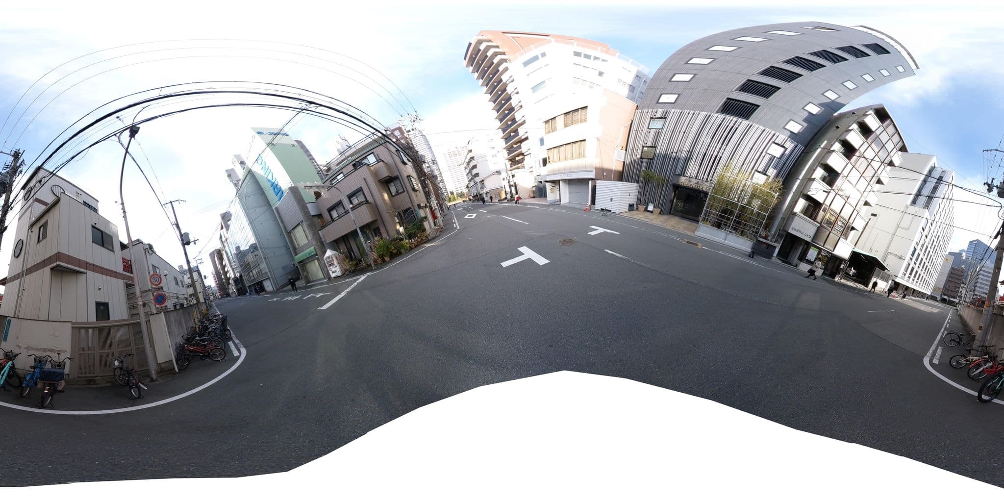 Street view near Hotel Meander Osaka, Tsumori — © okadatsuneo (CC BY-SA · Mapillary)