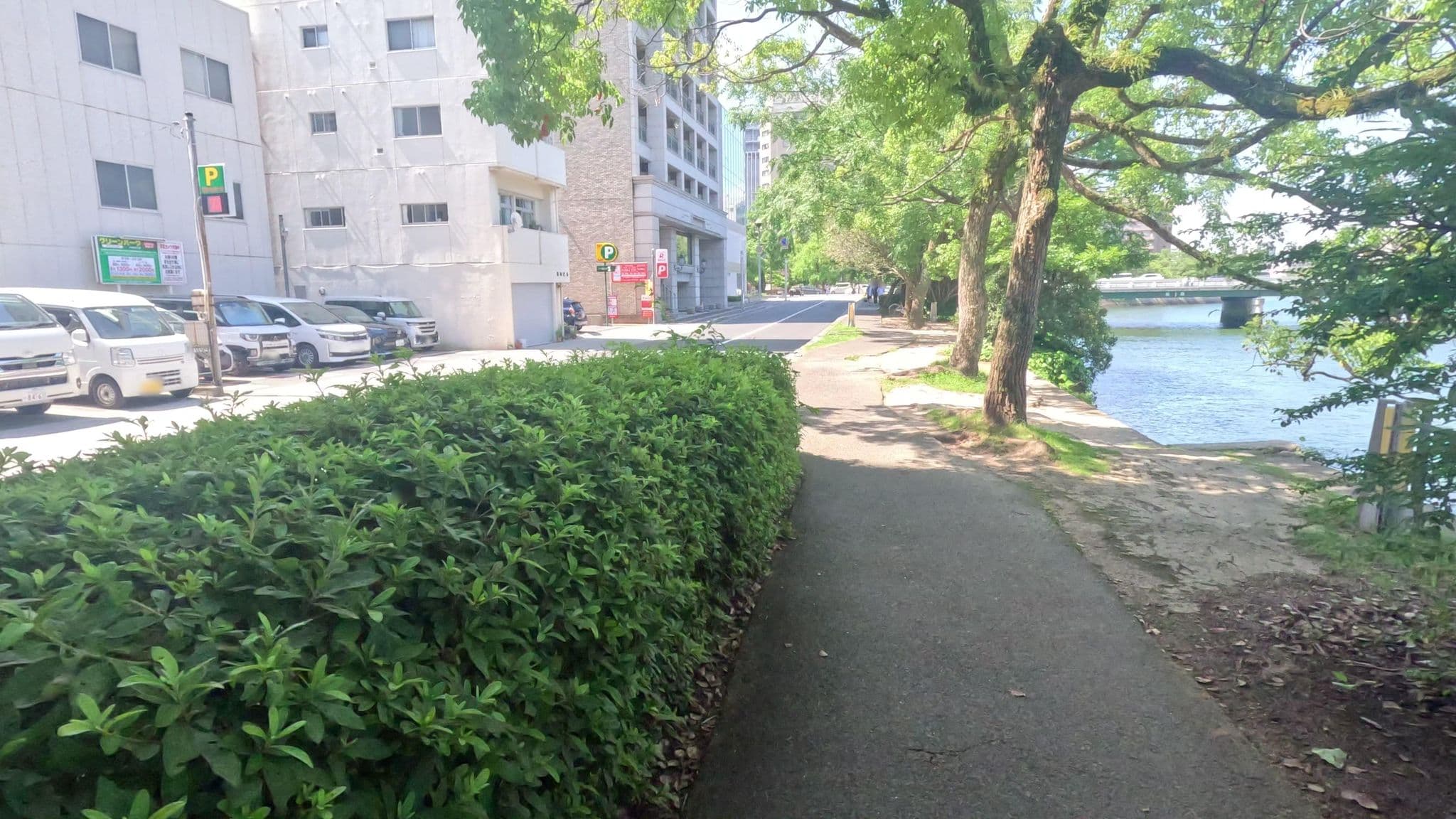 Street view near Hotel Livemax, Hiroshima — © alt9800 (CC BY-SA · Mapillary)
