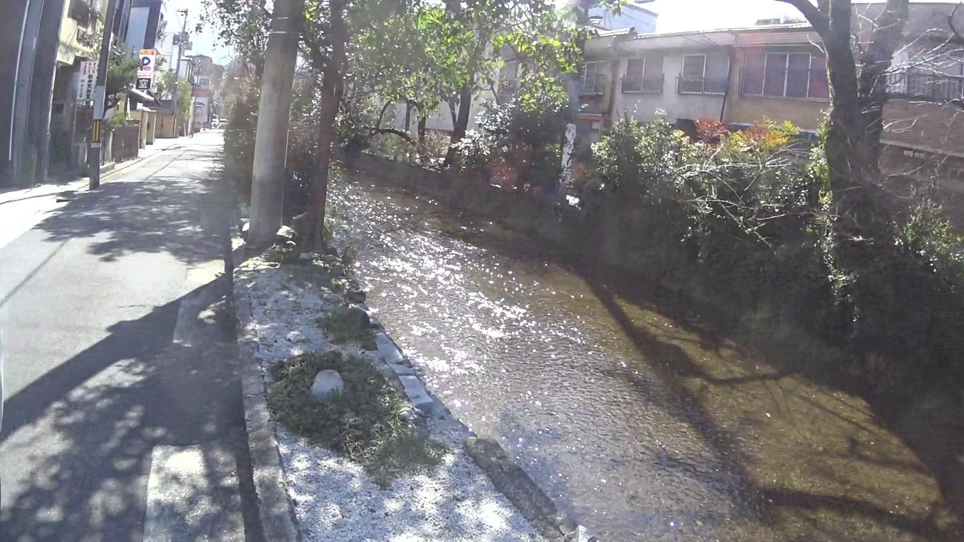 Street view near Takasegawa Bettei, Kyoto — © yasunari (CC BY-SA · Mapillary)
