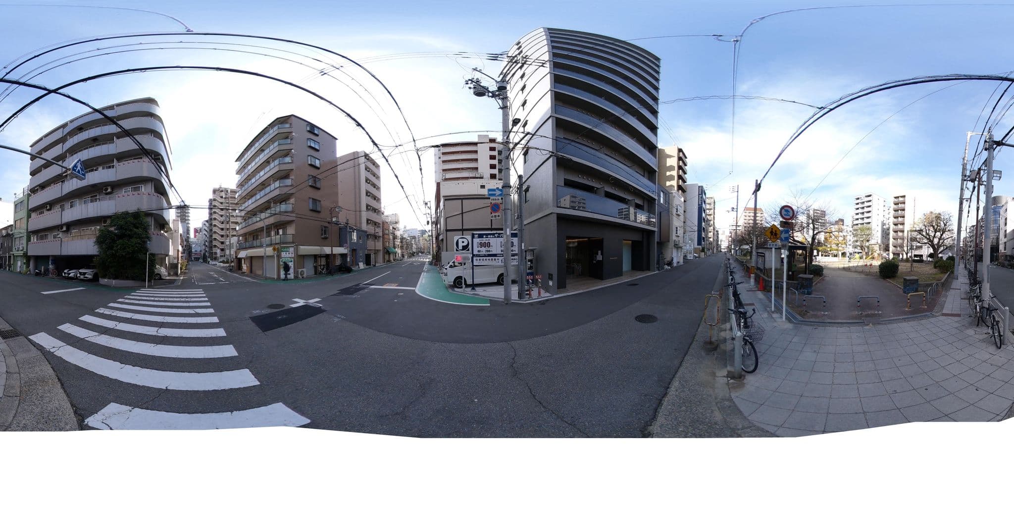 Street view near Primavera Namba, Tsumori — © okadatsuneo (CC BY-SA · Mapillary)