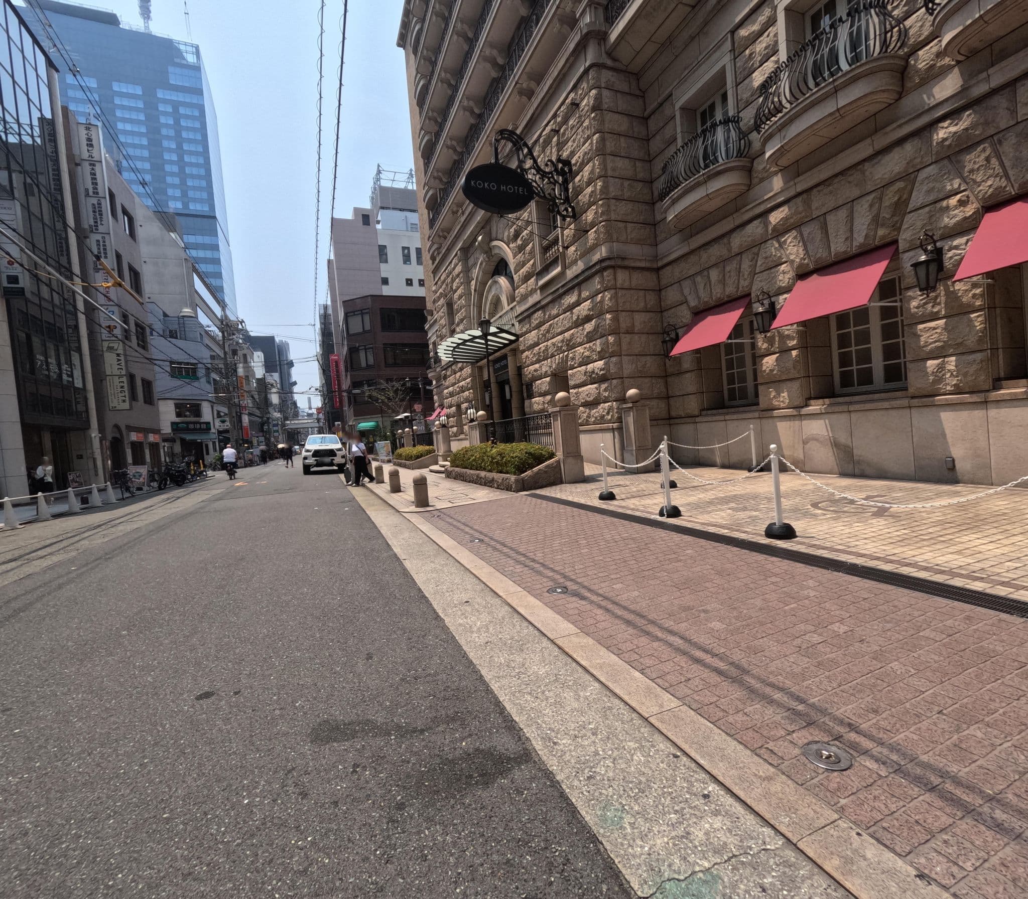 Street view near KOKO Hotel 心斎橋, Osaka — © okadatsuneo (CC BY-SA · Mapillary)