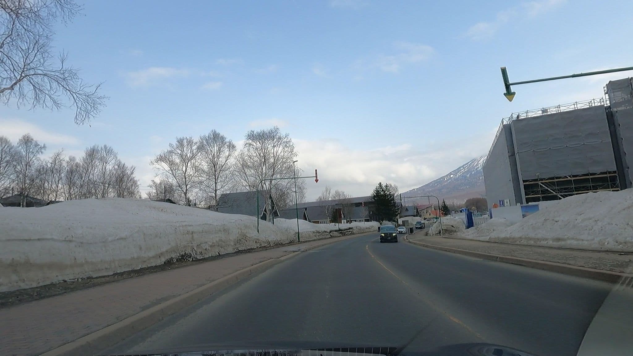Street view near Etupirika, Kutchan