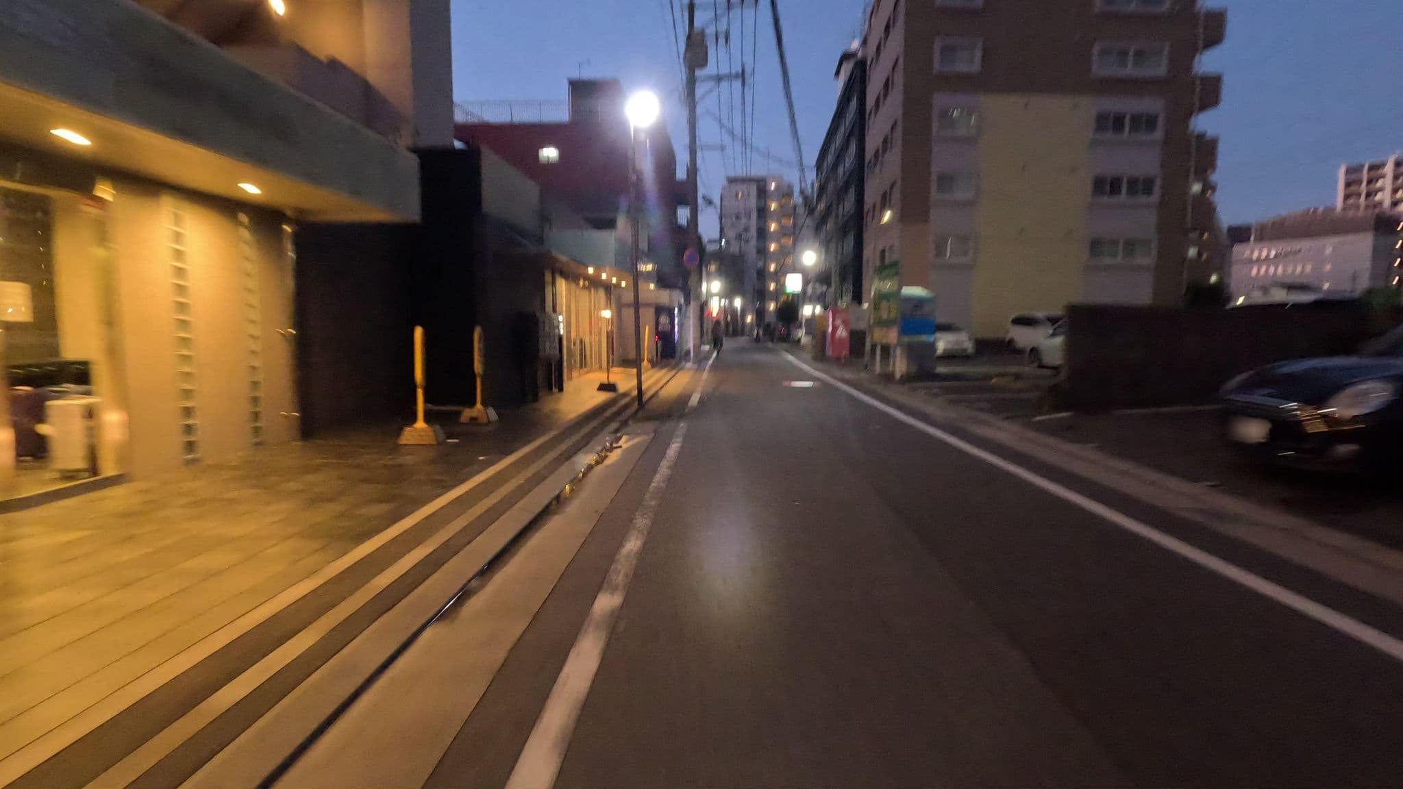 Street view near レガティオ博多 Legatio Hakata, Fukuoka — © alt9800 (CC BY-SA · Mapillary)