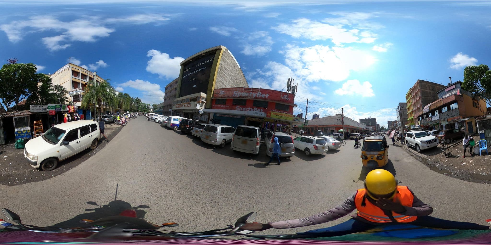 Street view near Hotel Carnation, Nakuru — © danbomett (CC BY-SA · Mapillary)