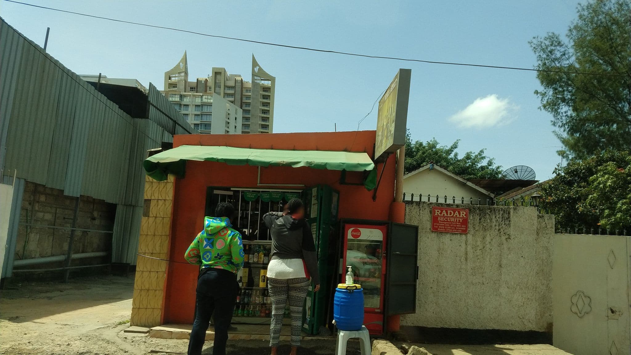 Street view near Wida Resorts, Kilimani, Nairobi