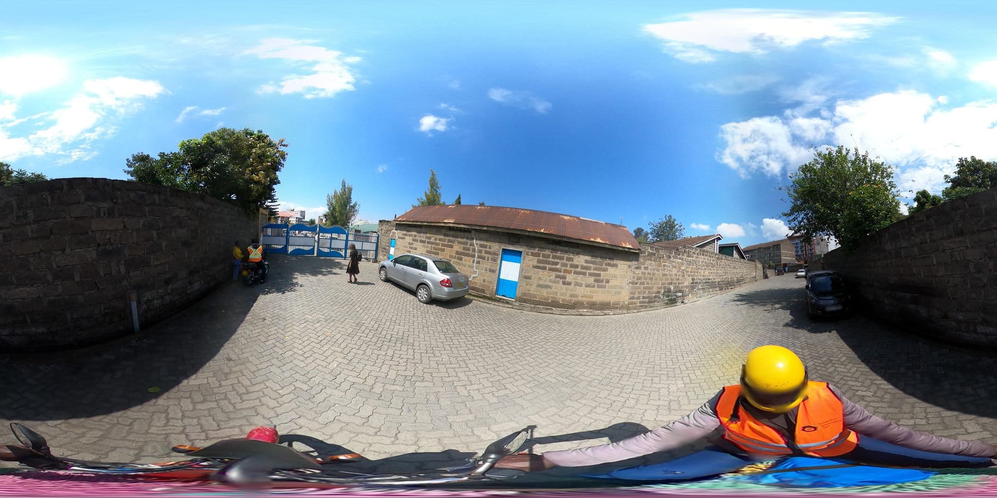 Street view near Hotel Bison, Nakuru — © danbomett (CC BY-SA · Mapillary)
