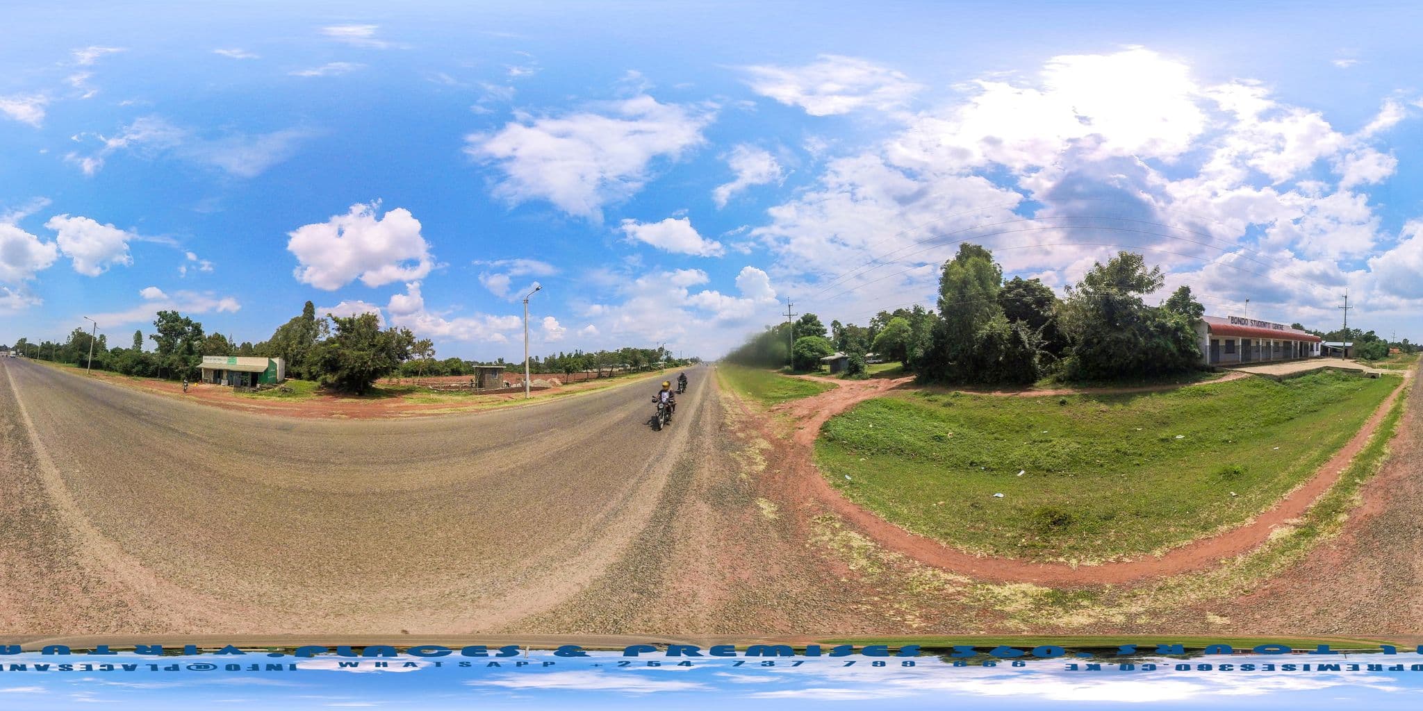 Street view near Student center Hostel, Bondo — © quantiscale (CC BY-SA · Mapillary)